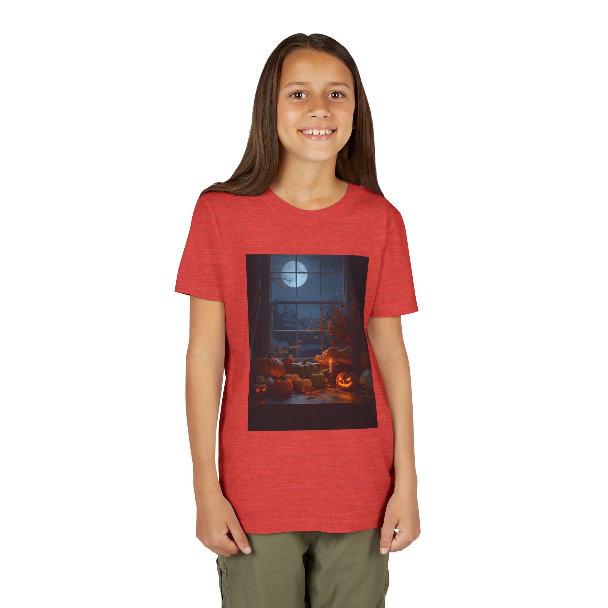Halloween Pumpkin Youth Short Sleeve Tee