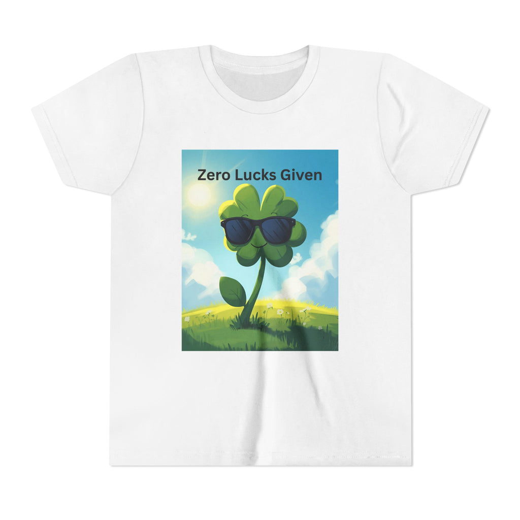 Zero Lucks Given Youth Short Sleeve Tee