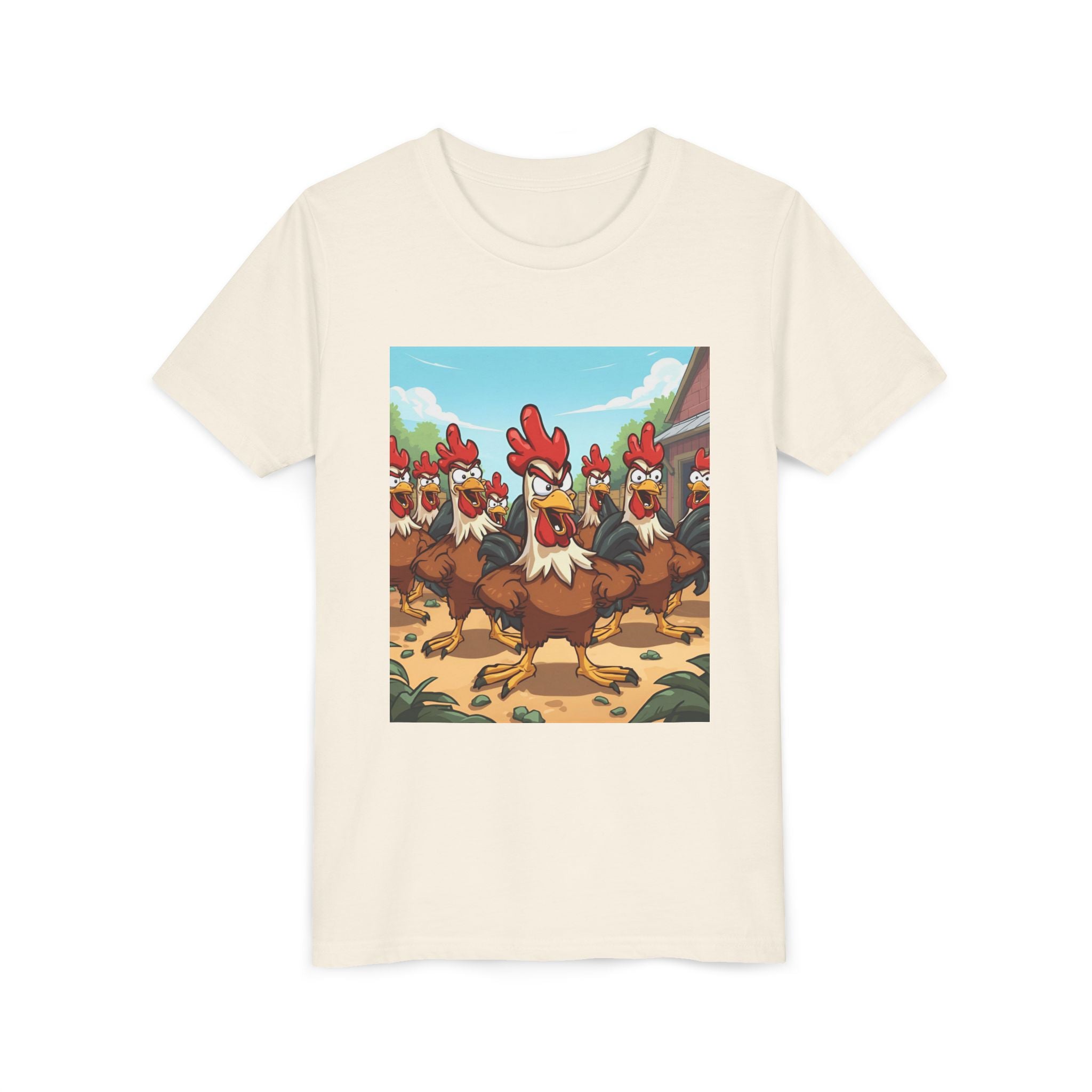 Chicken Funny Youth Short Sleeve Tee