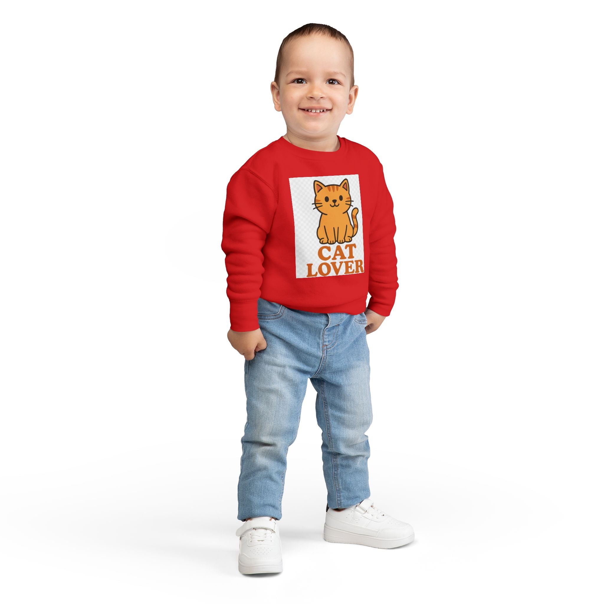 Cat Lover Toddler Sweatshirt
