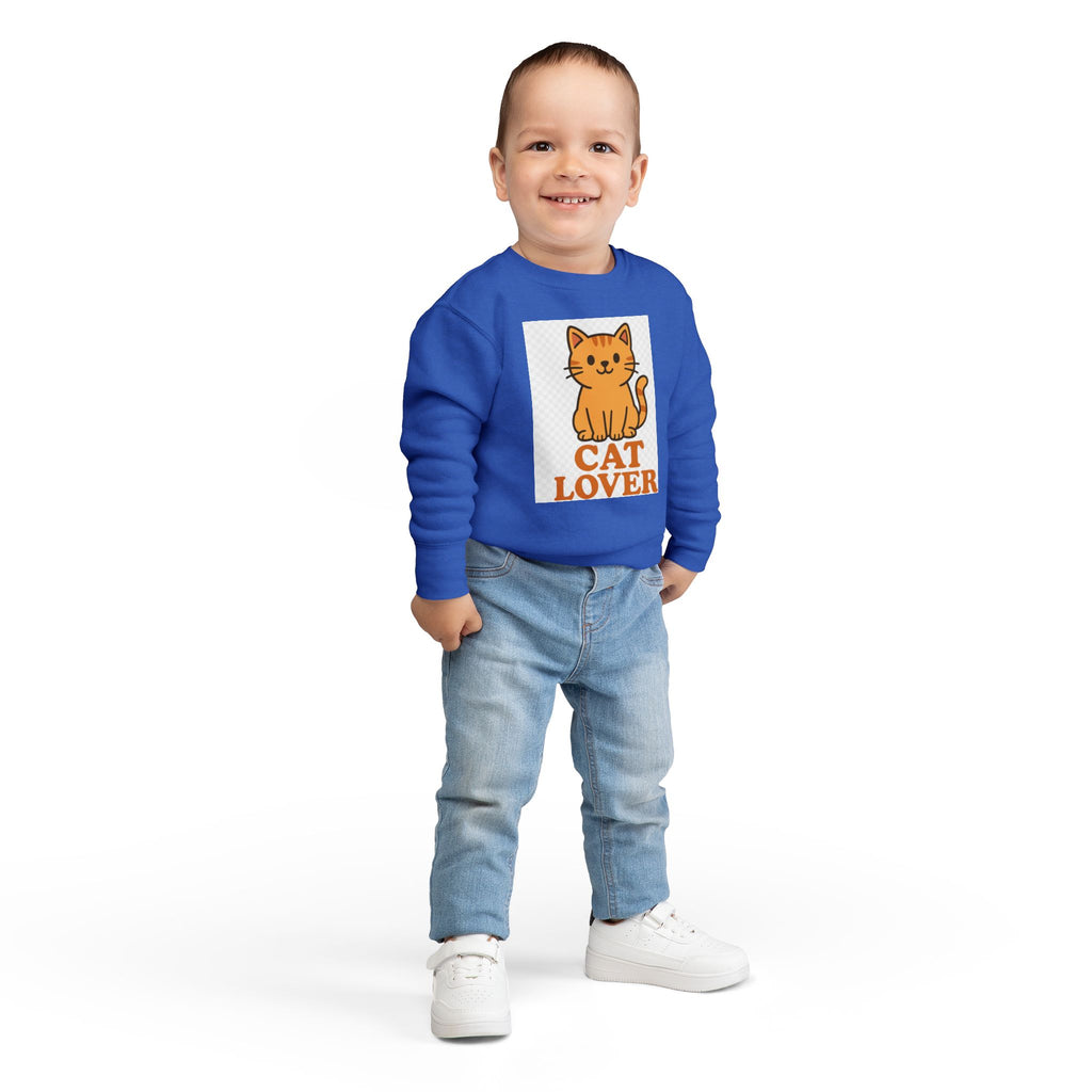 Cat Lover Toddler Sweatshirt