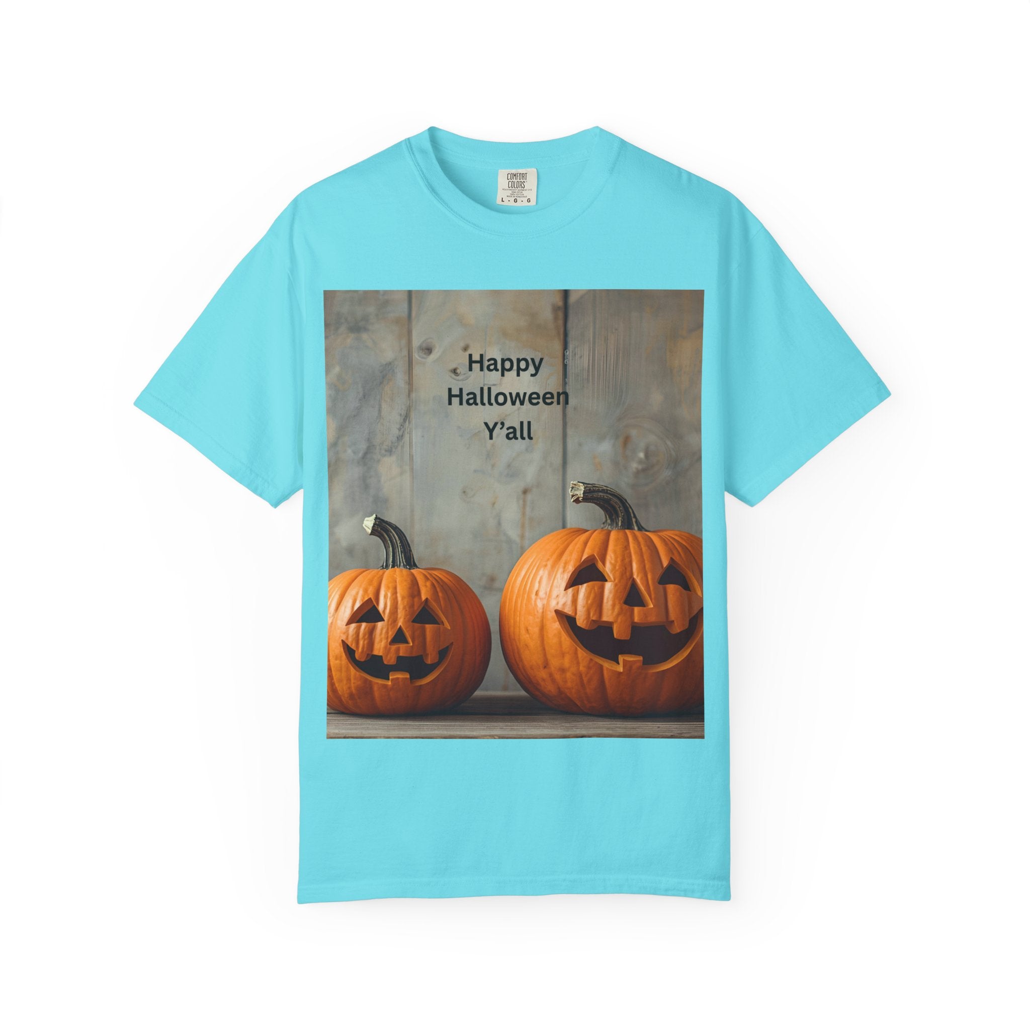 Happy Halloween Unisex T-Shirt, Spooky Fall Tee, Pumpkin Graphic Shirt, Halloween Costume Top, Fall Celebration Wear