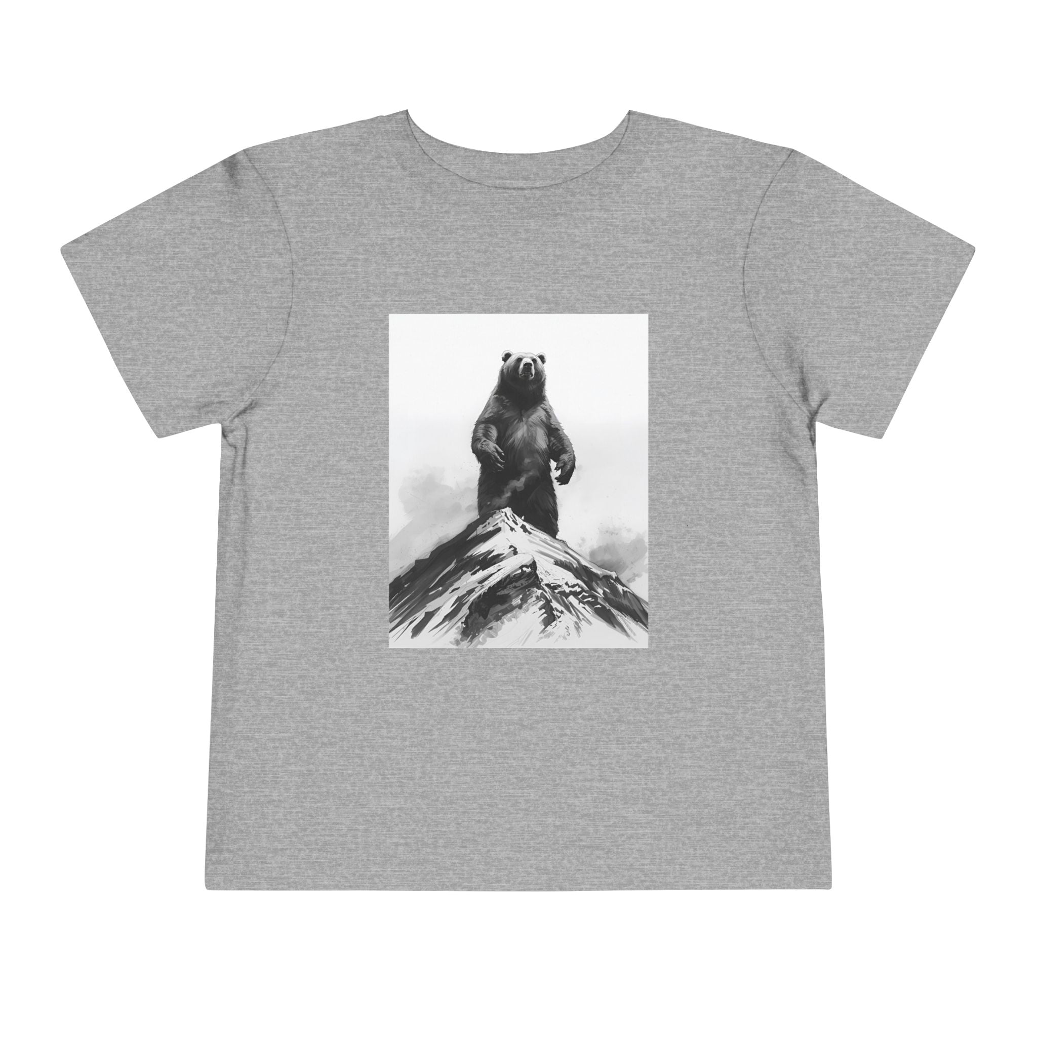 Bear Mountain Snow Toddler Short Sleeve Tee