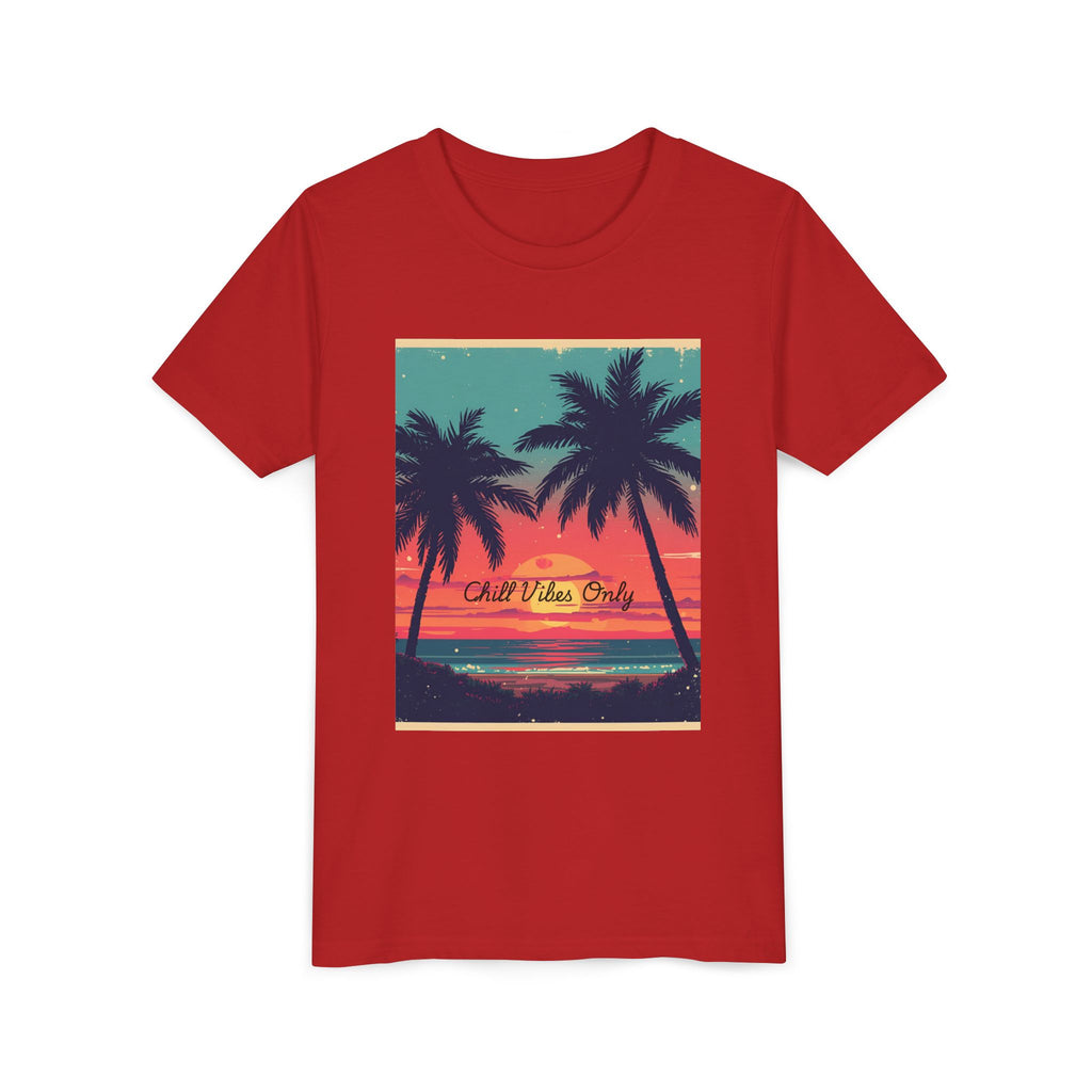 Tropical Sunset Youth Short Sleeve Tee