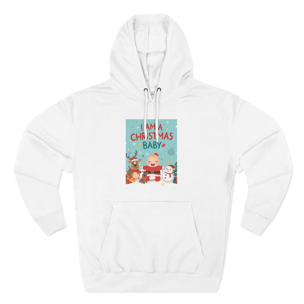 Chrstmas Three-Panel Fleece Hoodie