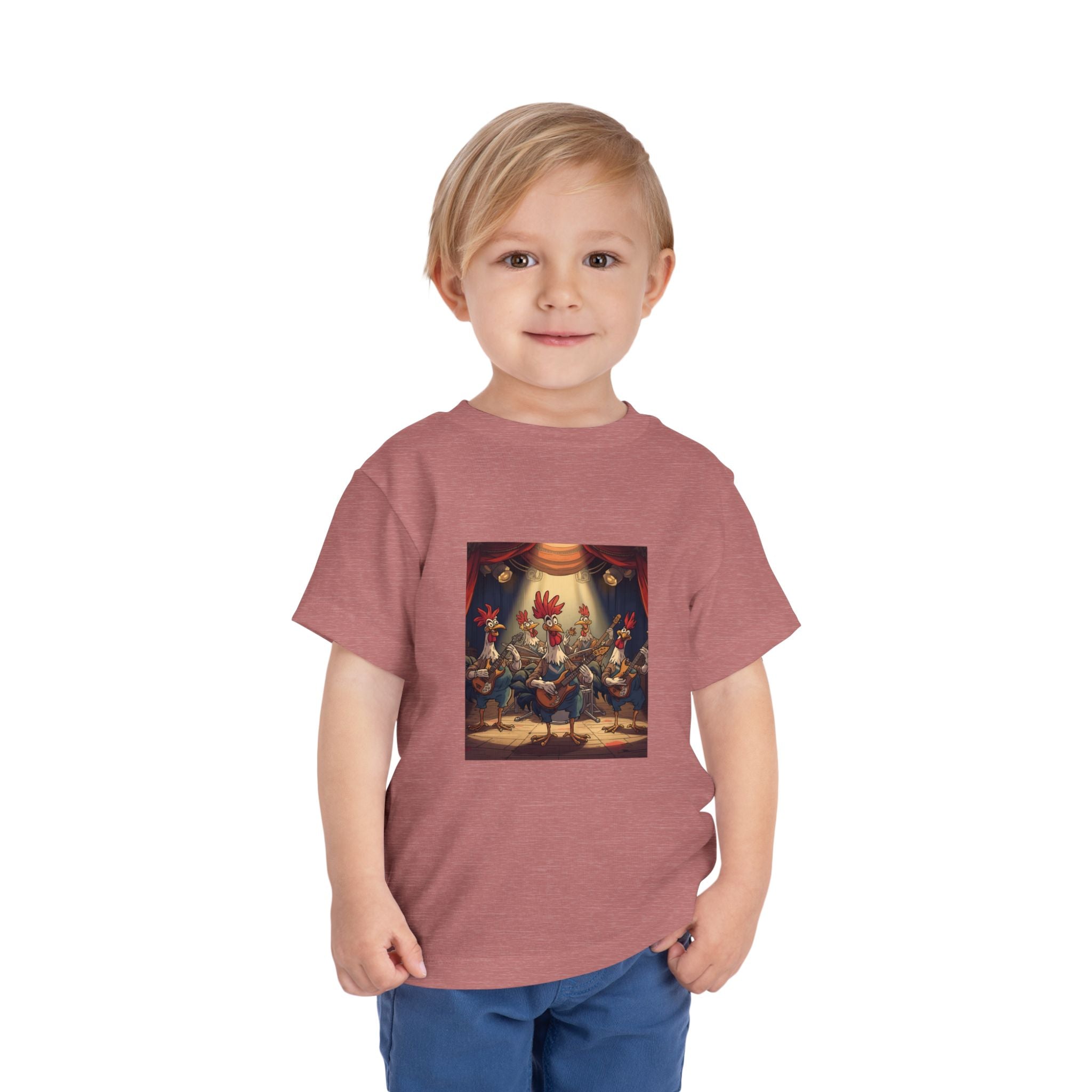 Chicken Funny Toddler Short Sleeve Tee