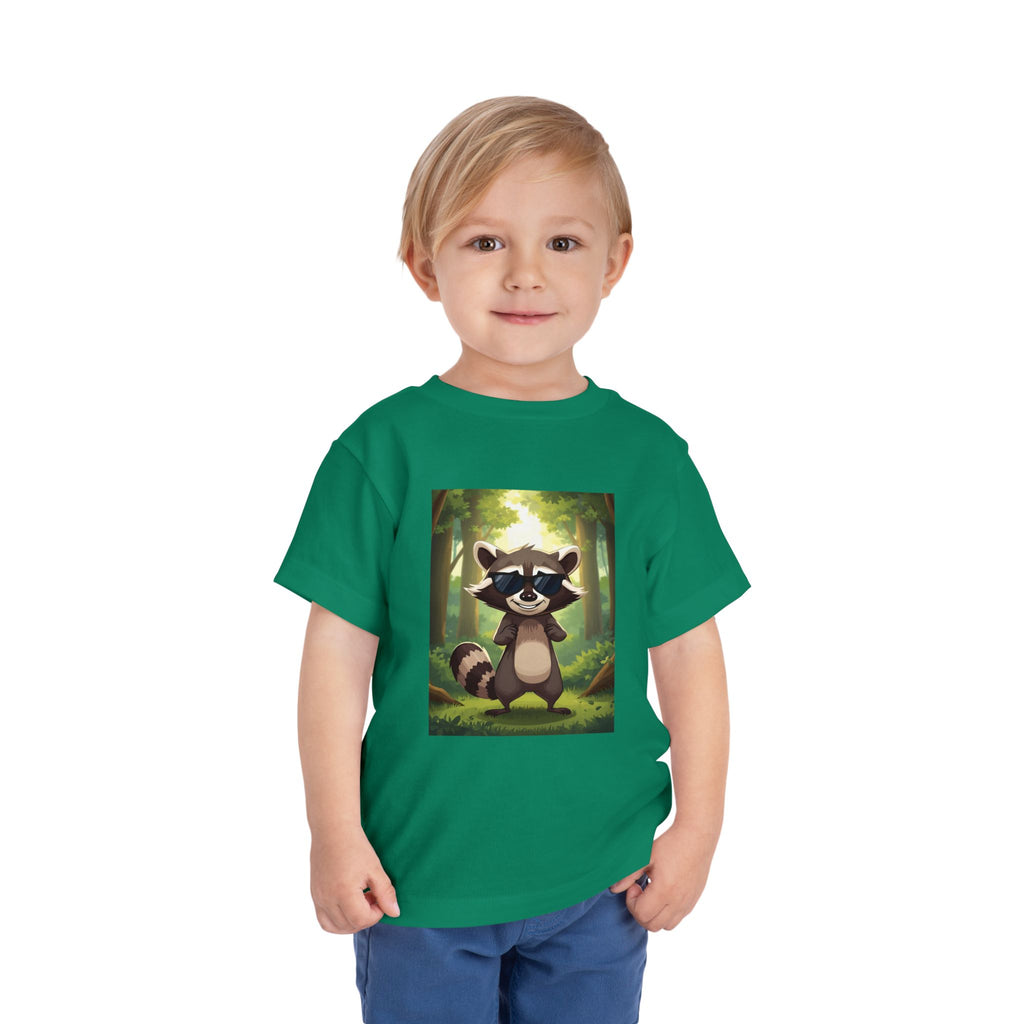 Raccoon Toddler Short Sleeve Tee