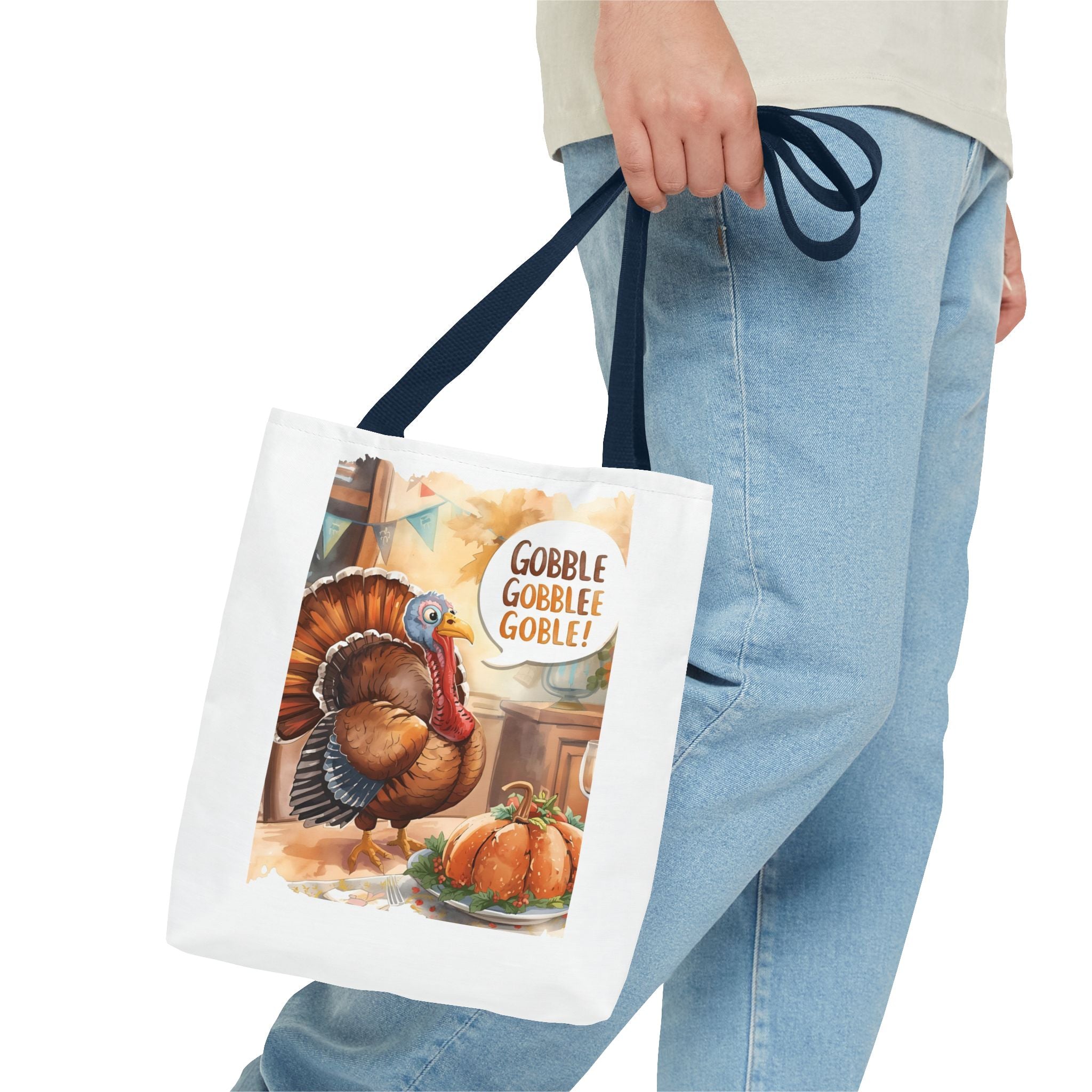 Thanksgiving Turkey Tote Bag (AOP)