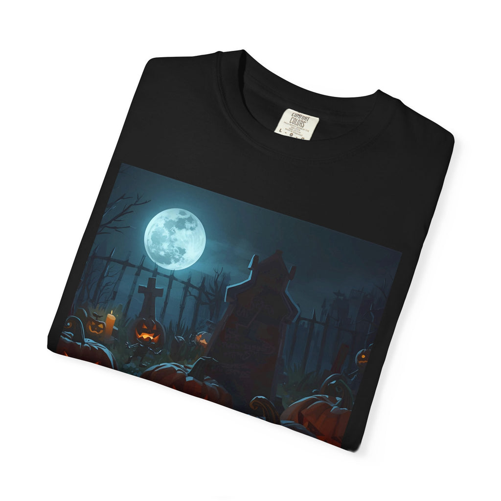 Halloween Pumpkin Unisex T-Shirt, Spooky Shirt, Fall Apparel, Halloween Costume, Casual Wear, Party Shirt