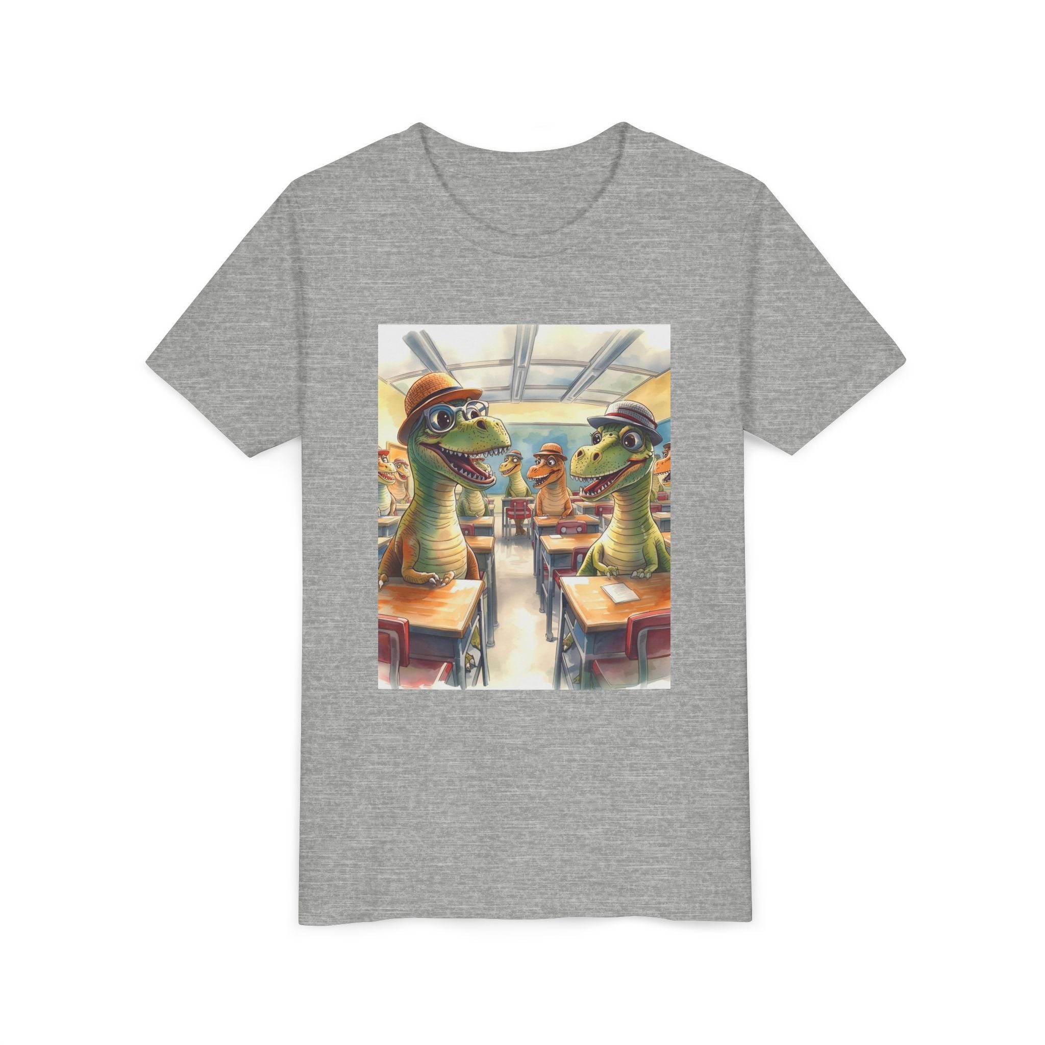 Dinosaur Classroom Youth Short Sleeve Tee
