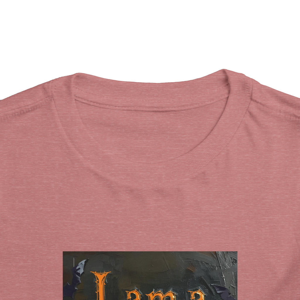 I Am A Halloween Baby Toddler Short Sleeve Tee