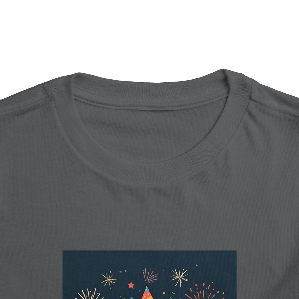 I Am A New Years Baby Toddler Short Sleeve Tee