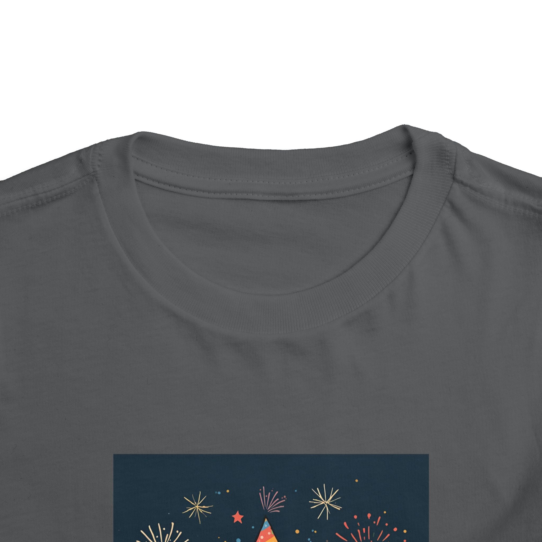 I Am A New Years Baby Toddler Short Sleeve Tee