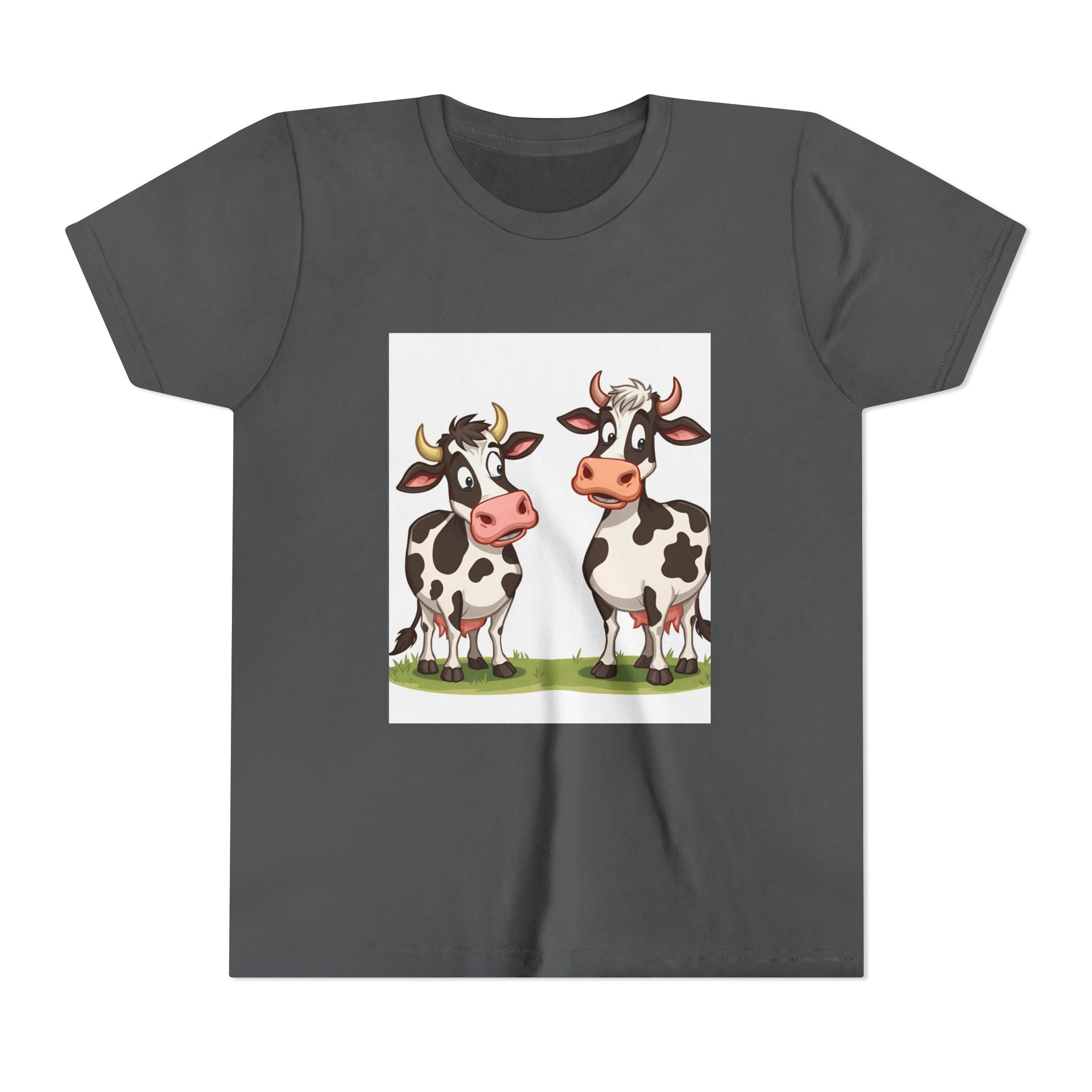 Cute Cows Youth Short Sleeve Tee