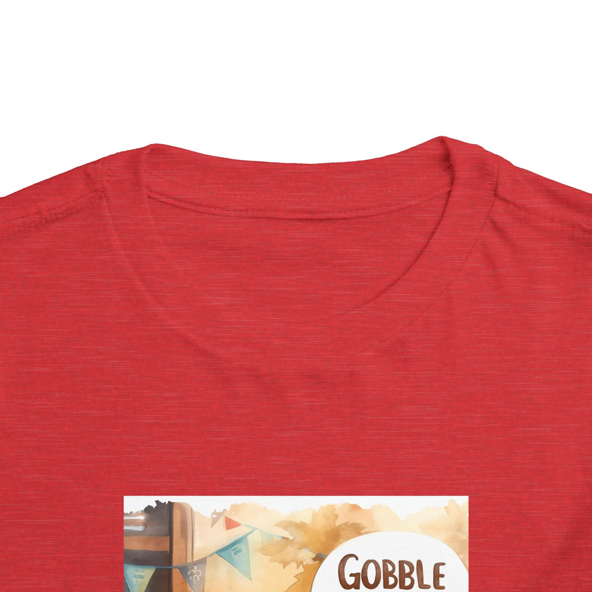 Thanksgiving Turkey Toddler Short Sleeve Tee
