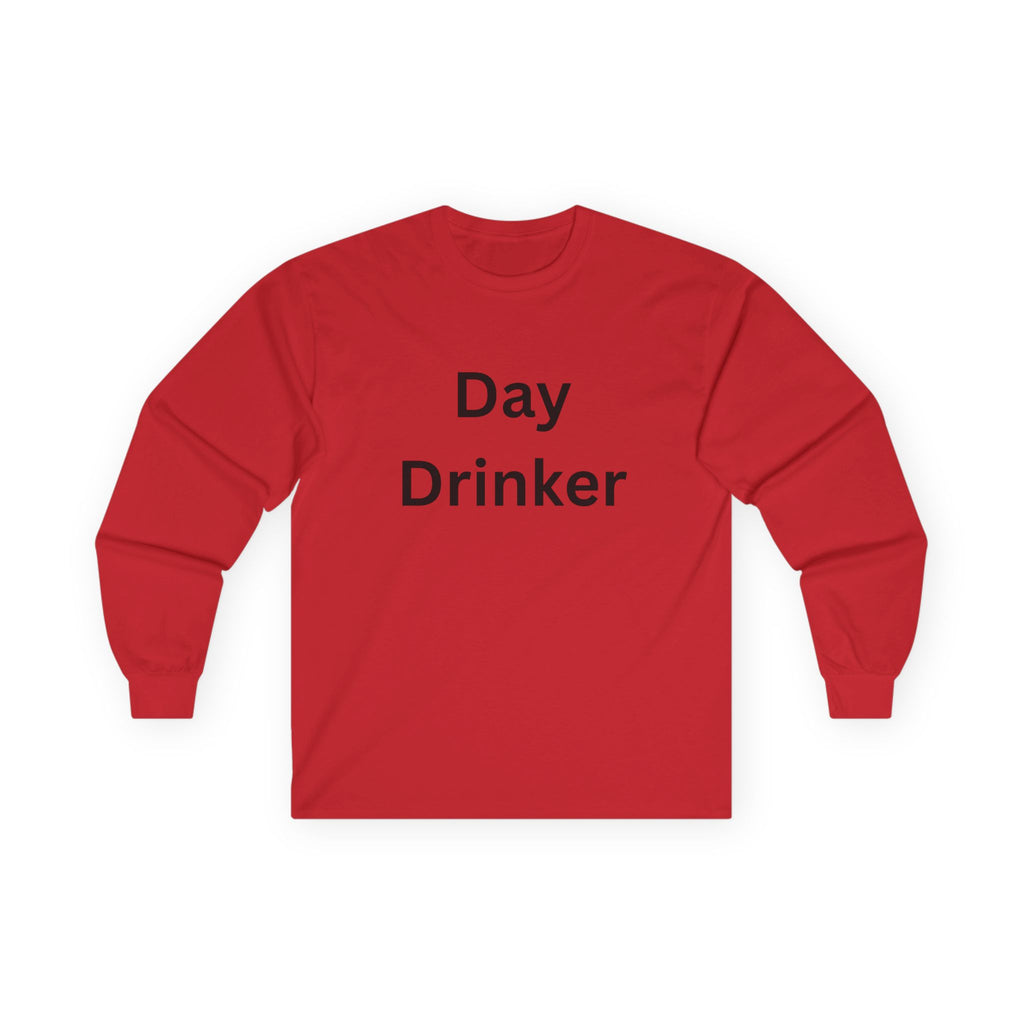 Day Drinker Unisex Long Sleeve Tee - Perfect for Parties, Gifts, Everyday Wear, Festivals, and Casual Hangouts