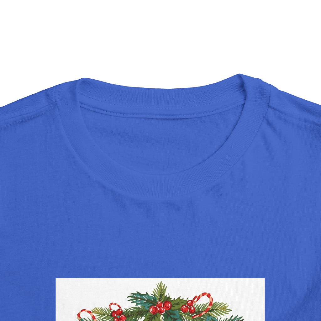 I Am A Christmas Baby Toddler Short Sleeve Tee