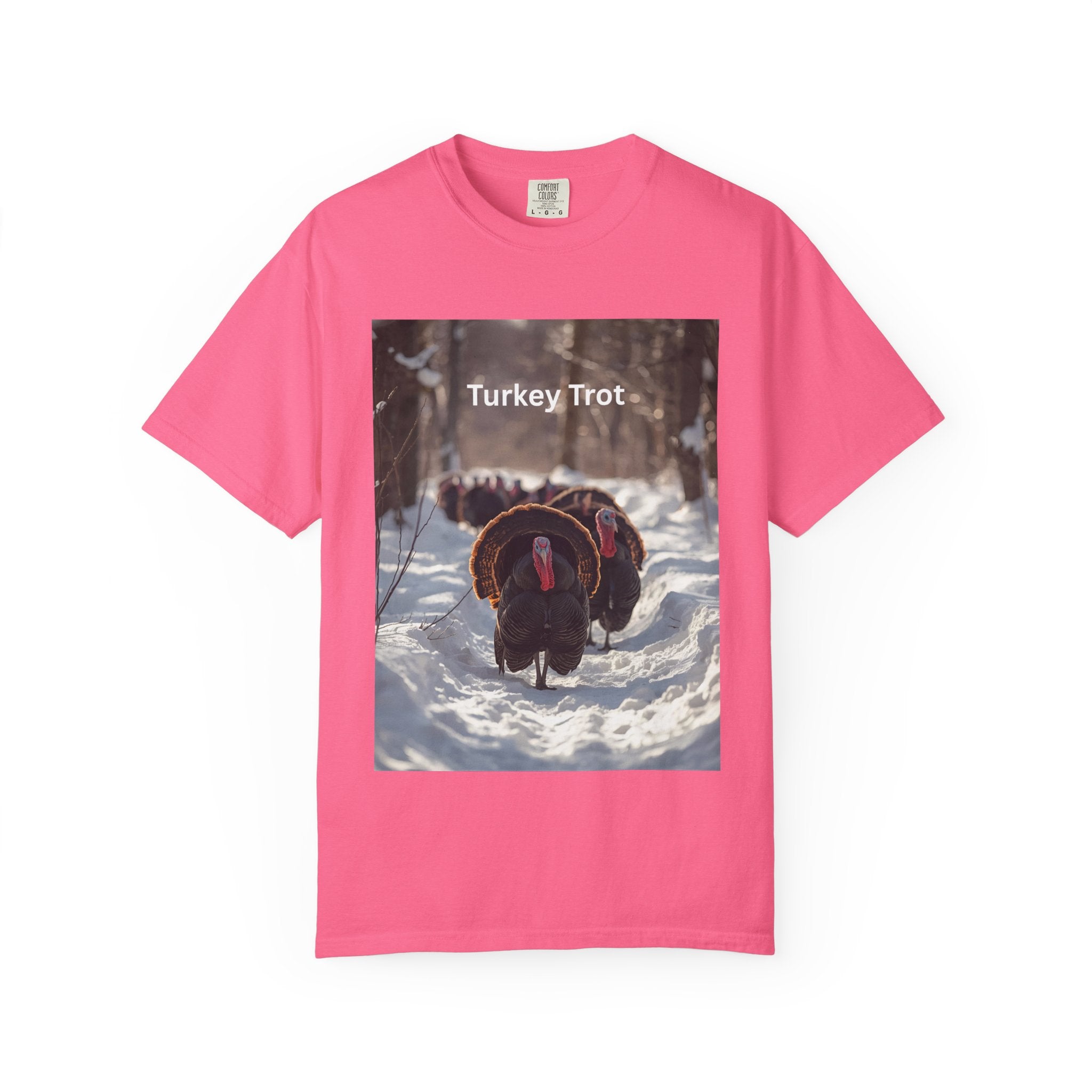 Turkey Trot Unisex T-Shirt, Casual Tee, Thanksgiving Apparel, Outdoor Fun Shirt, Festival Wear, Holiday Gift Idea