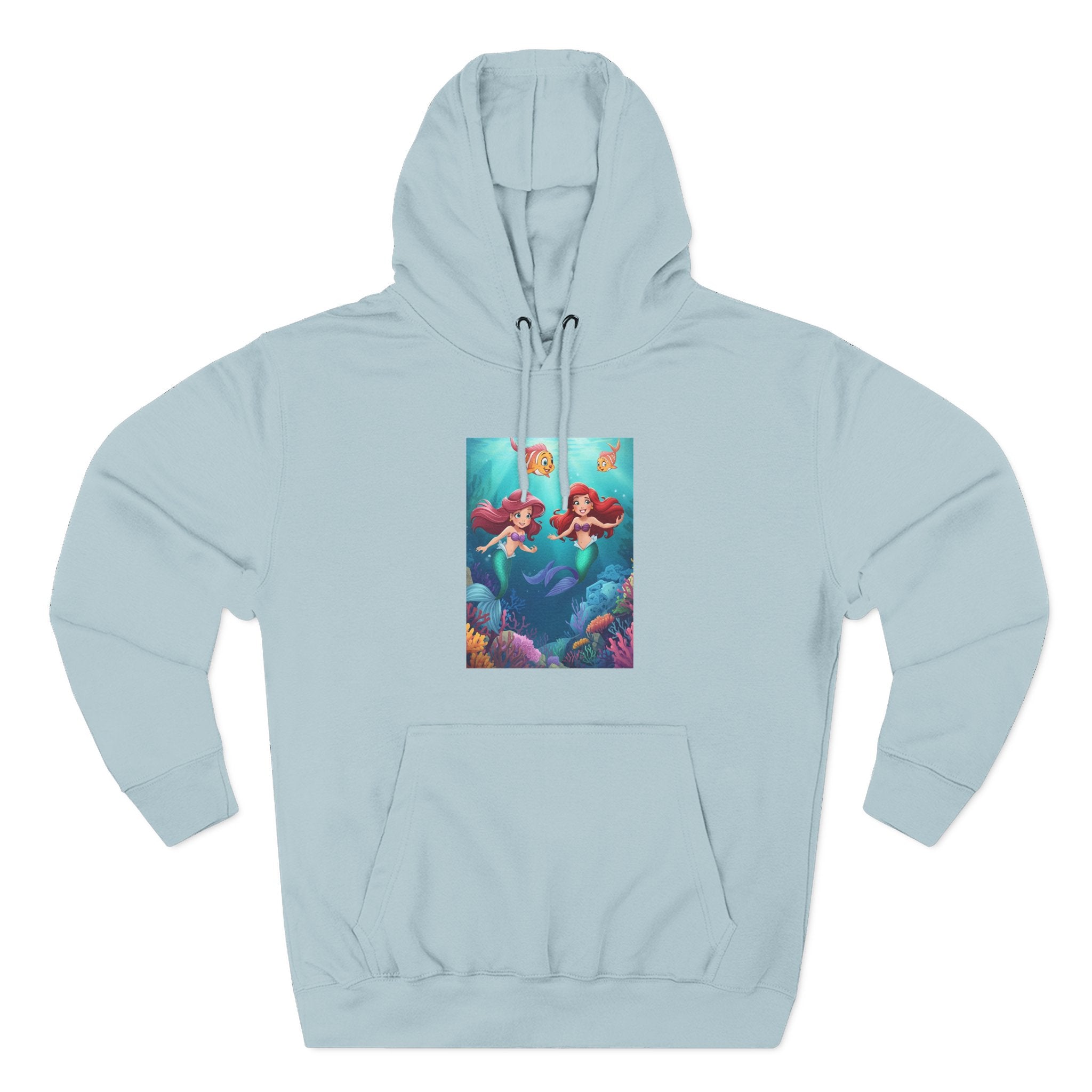 Mermaid Three-Panel Fleece Hoodie