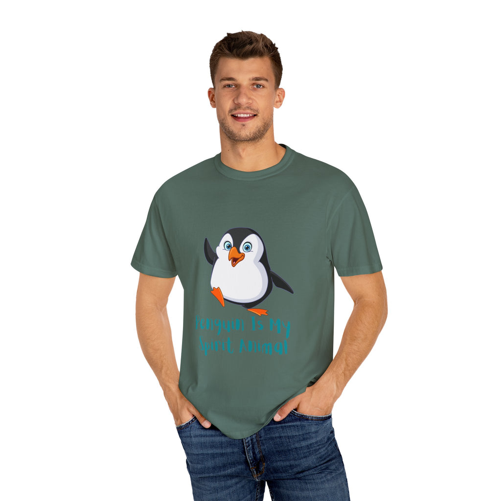 Penguin Spirit Animal T-Shirt - Fun Graphic Tee, Animal Lover Gift, Casual Wear, Unisex Fashion, Cute Birthday Top