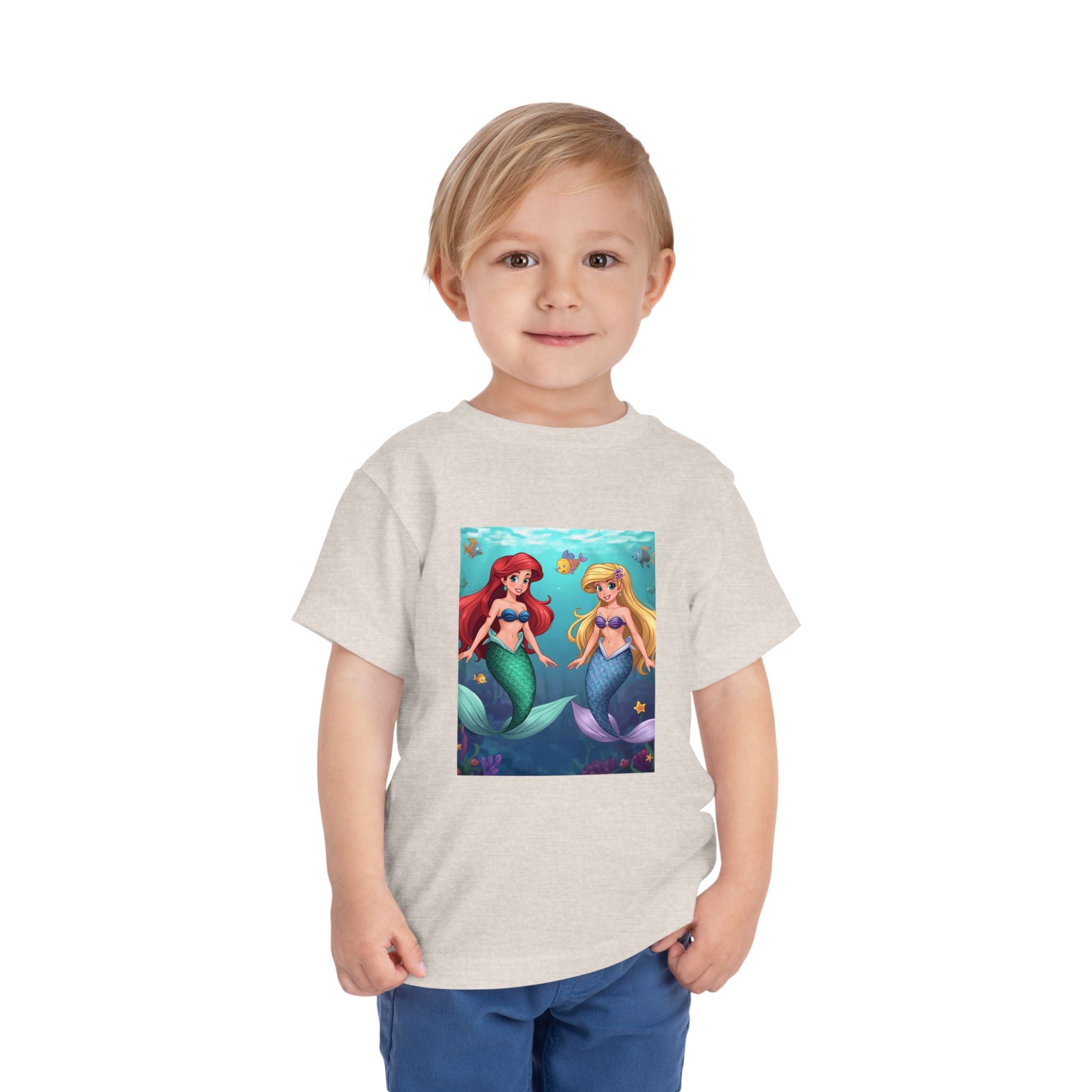 Mermaid Toddler Short Sleeve Tee
