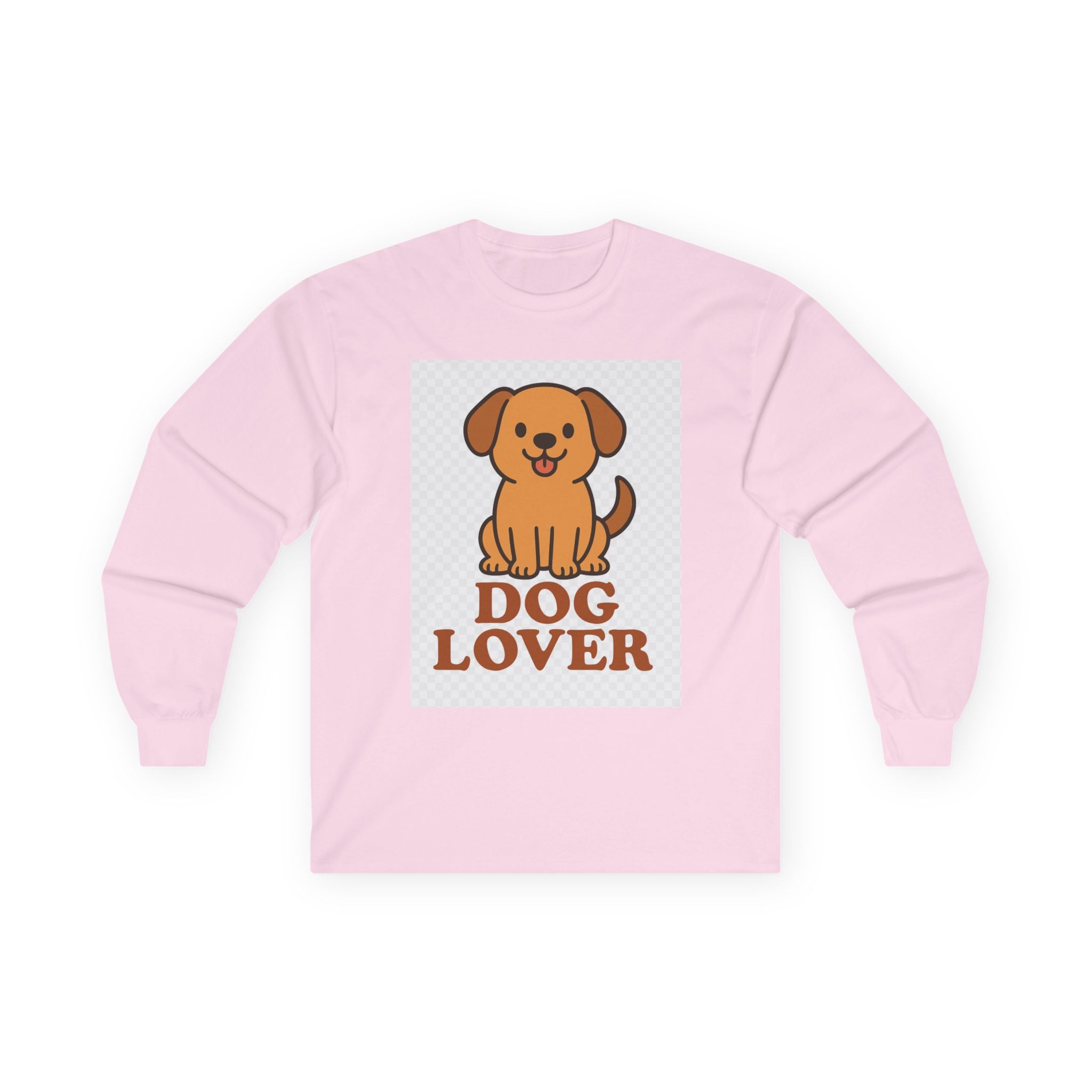 Dog Lover Long Sleeve Tee, Unisex Tee for Pet Enthusiasts, Cute Dog Apparel, Gift for Dog Owners, Casual Everyday Wear