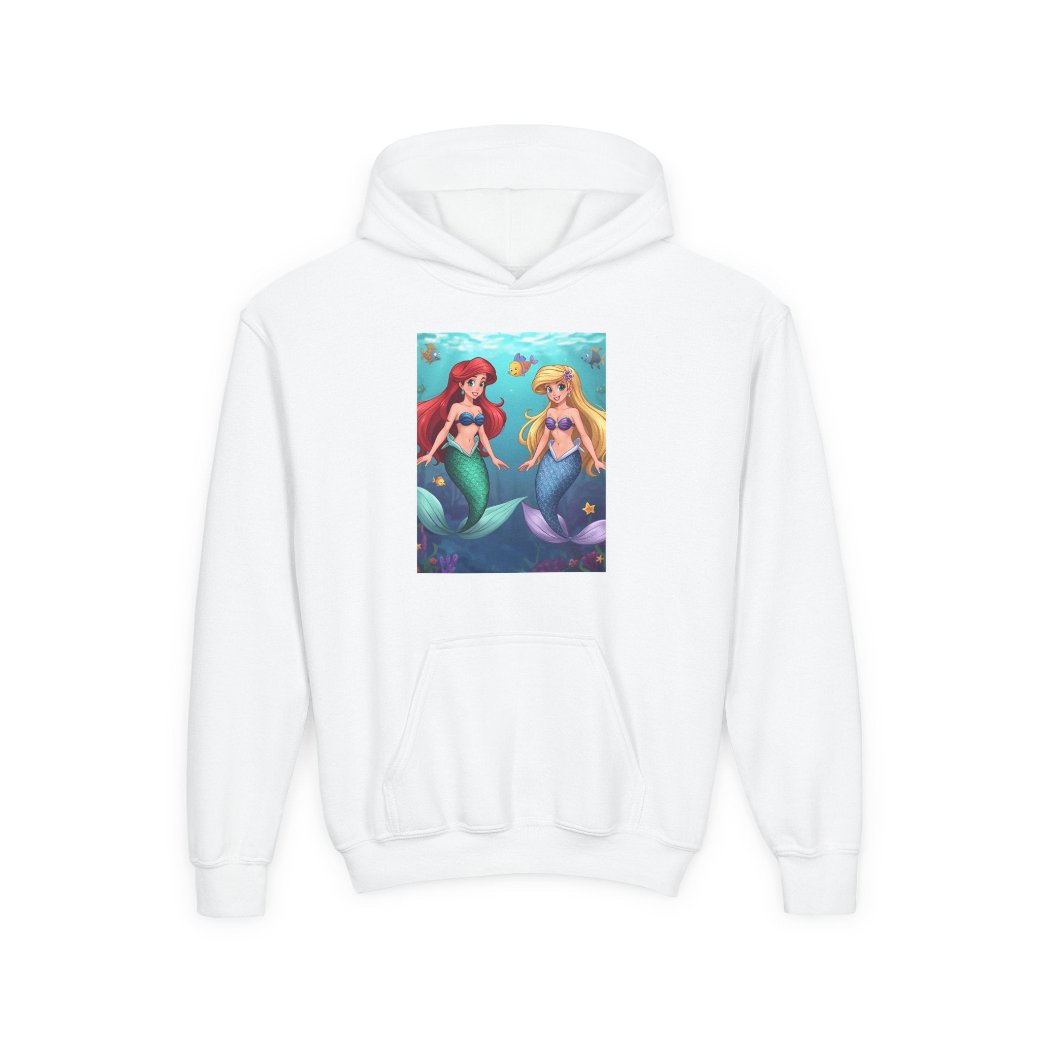 Mermaid Youth Heavy Blend Hooded Sweatshirt