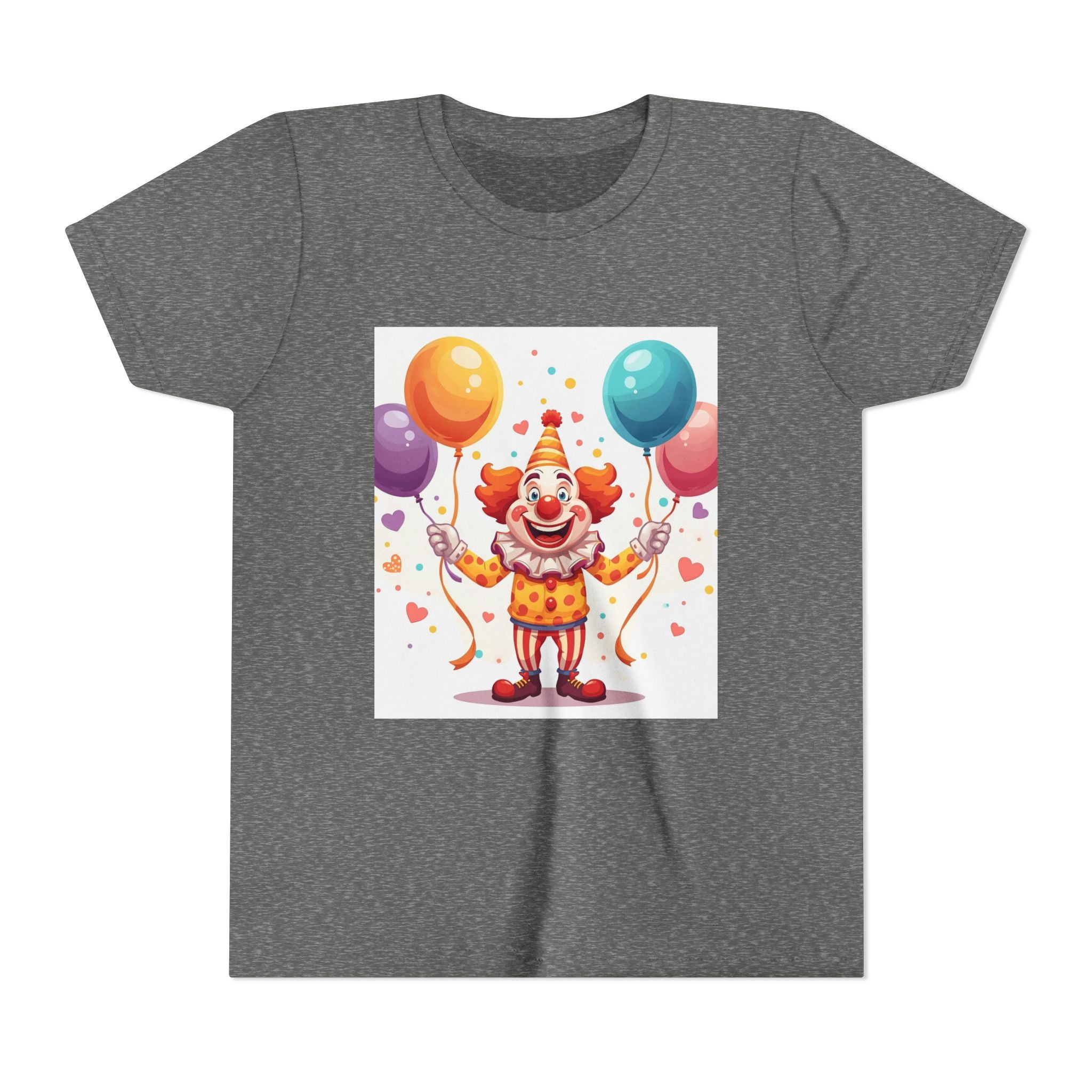 Funny Clown Youth Short Sleeve Tee