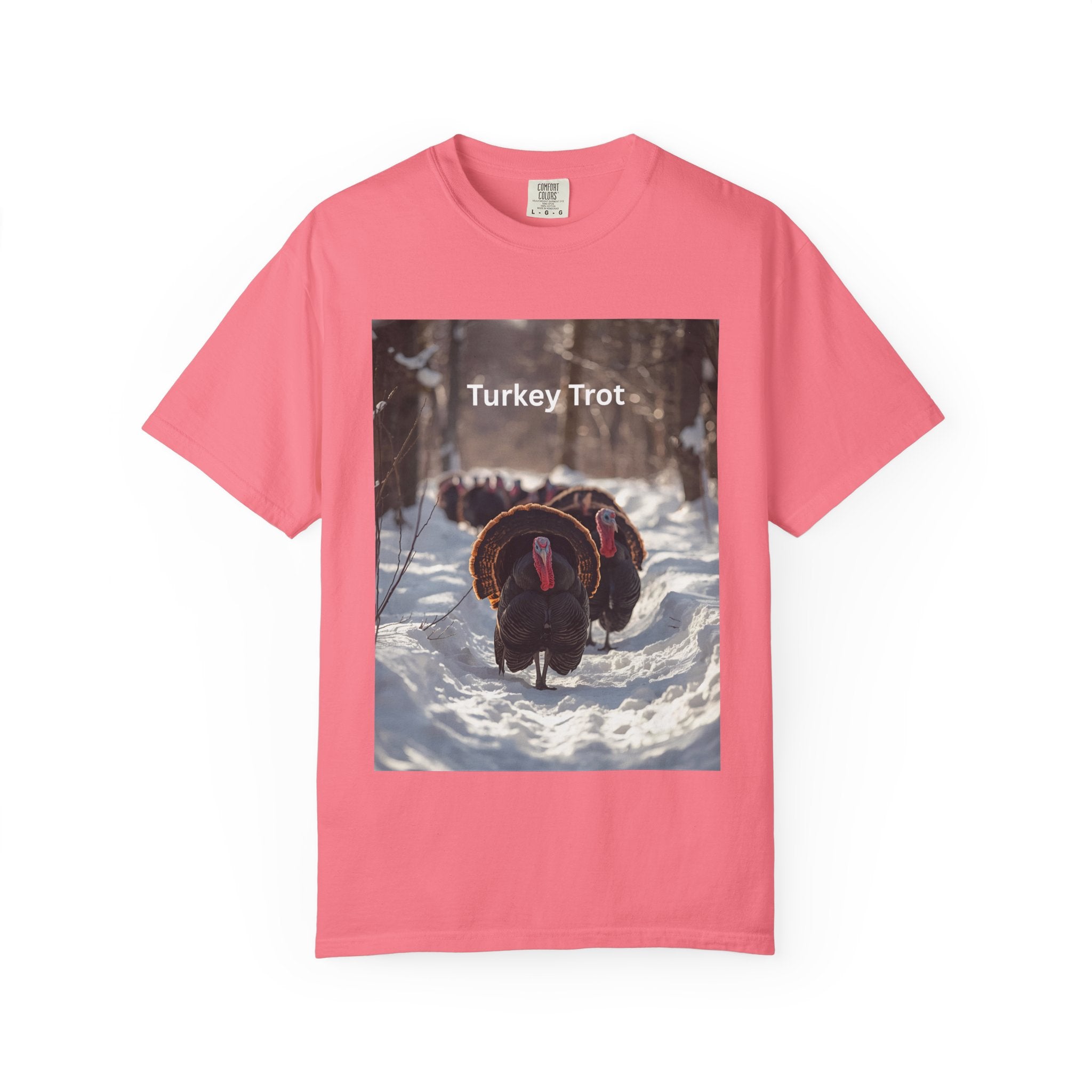 Turkey Trot Unisex T-Shirt, Casual Tee, Thanksgiving Apparel, Outdoor Fun Shirt, Festival Wear, Holiday Gift Idea