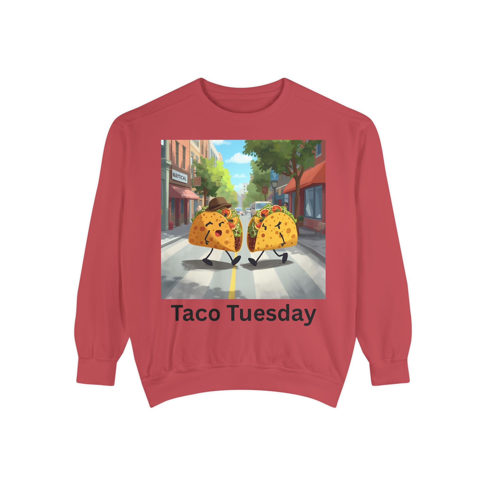 Taco Tuesday Unisex Garment-Dyed Sweatshirt