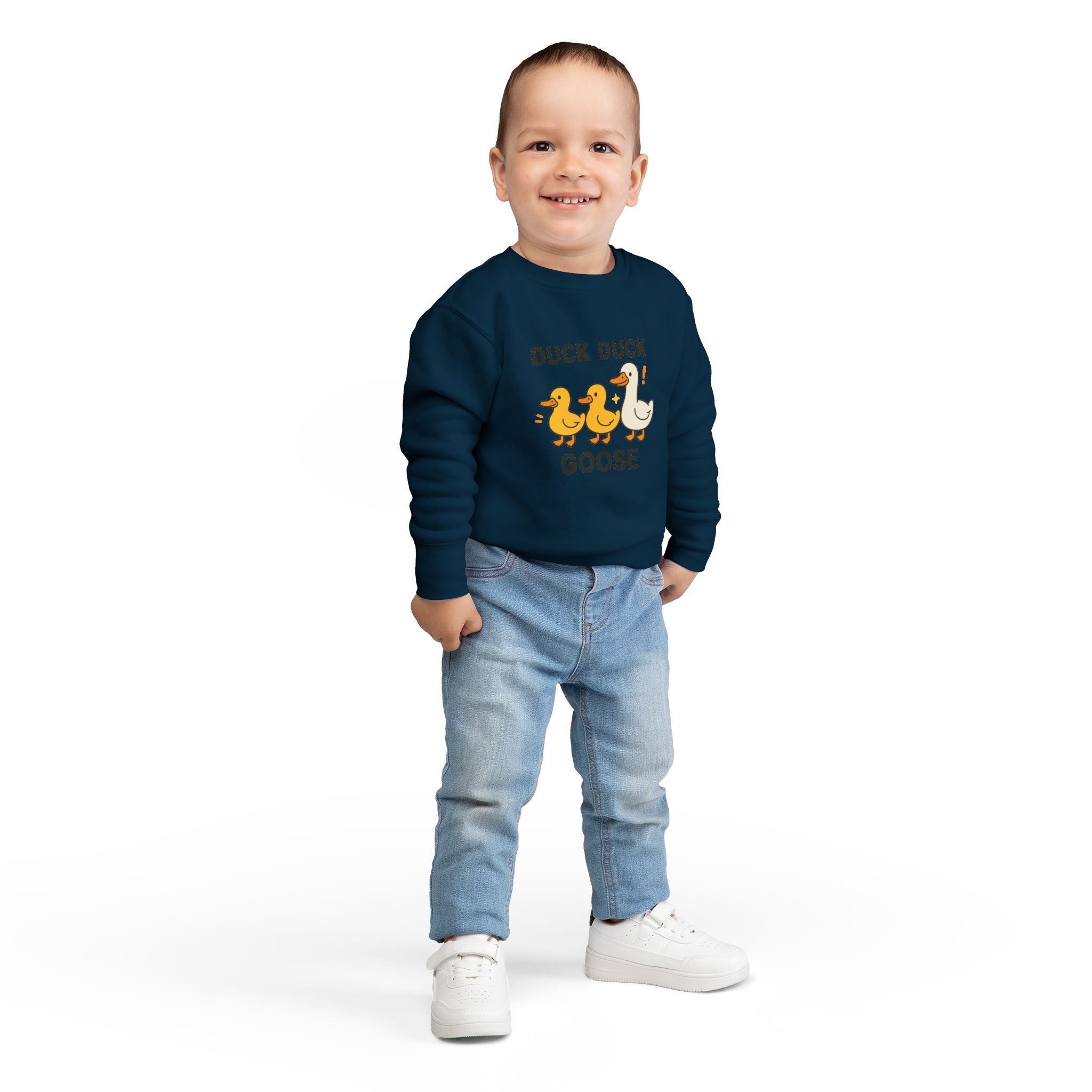 Duck Duck Goose Toddler Sweatshirt