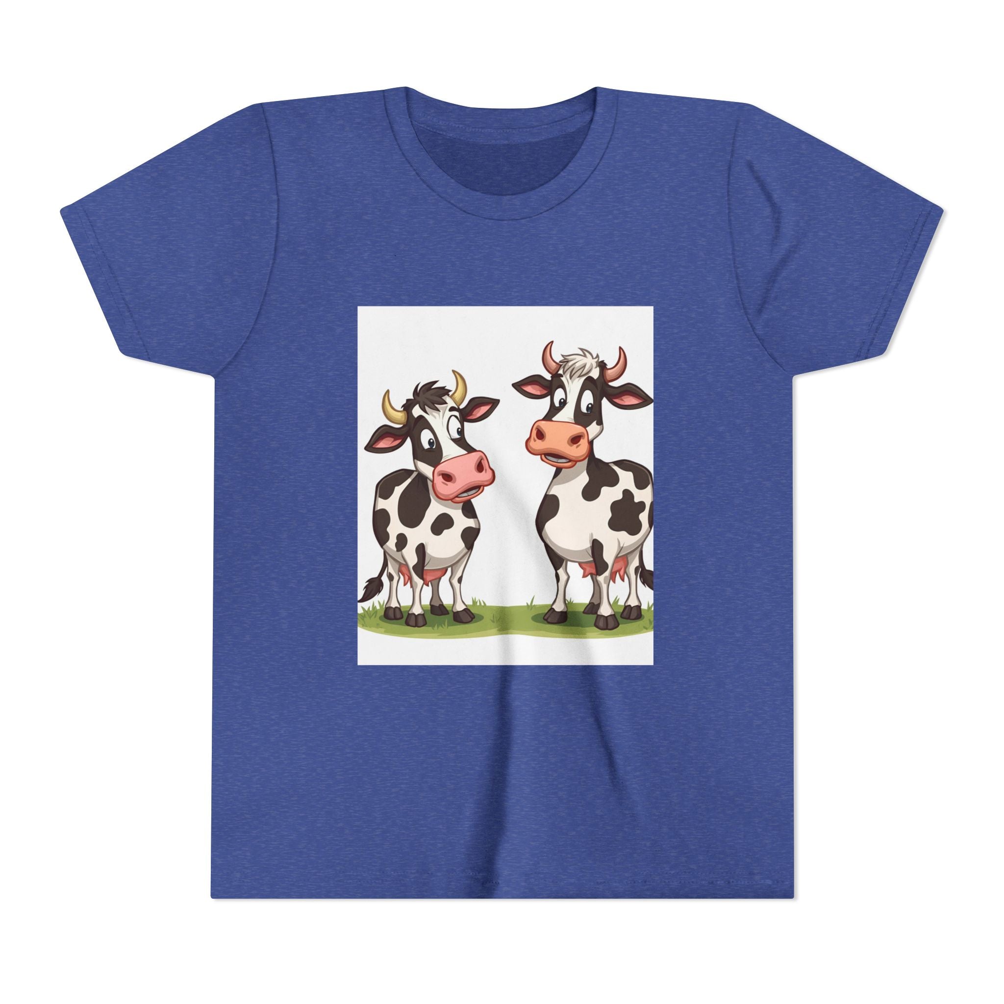 Cute Cows Youth Short Sleeve Tee