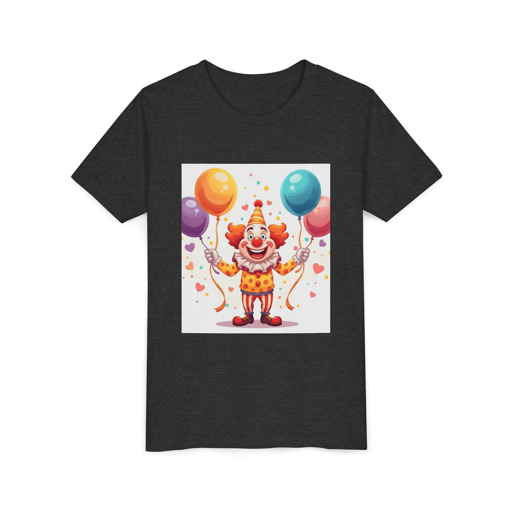 Funny Clown Youth Short Sleeve Tee