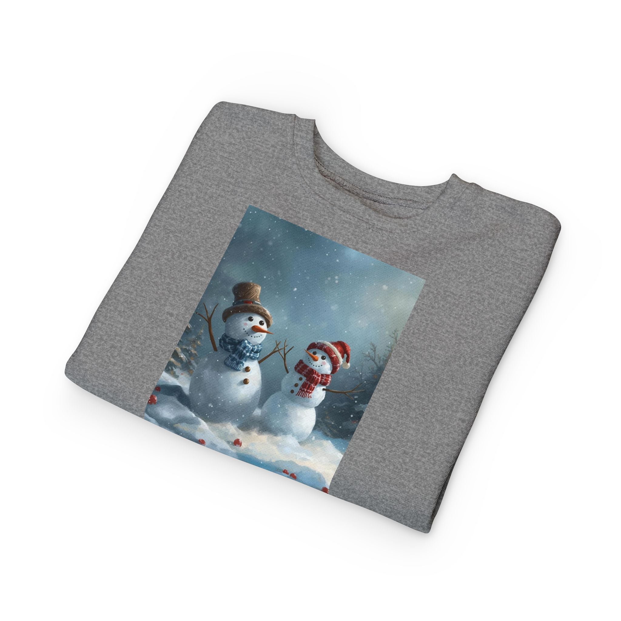 Christmas Snowman Toddler Sweatshirt