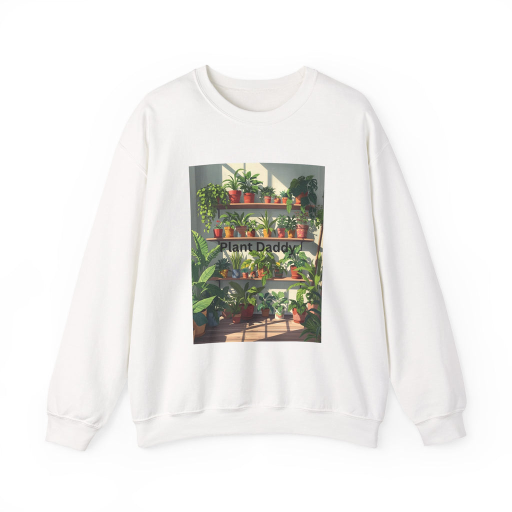 Plant Daddy Sweatshirt, Unisex Gardening Crewneck, Perfect Gift for Plant Lovers, Cozy Indoor Wear, Houseplant Enthusiast Apparel