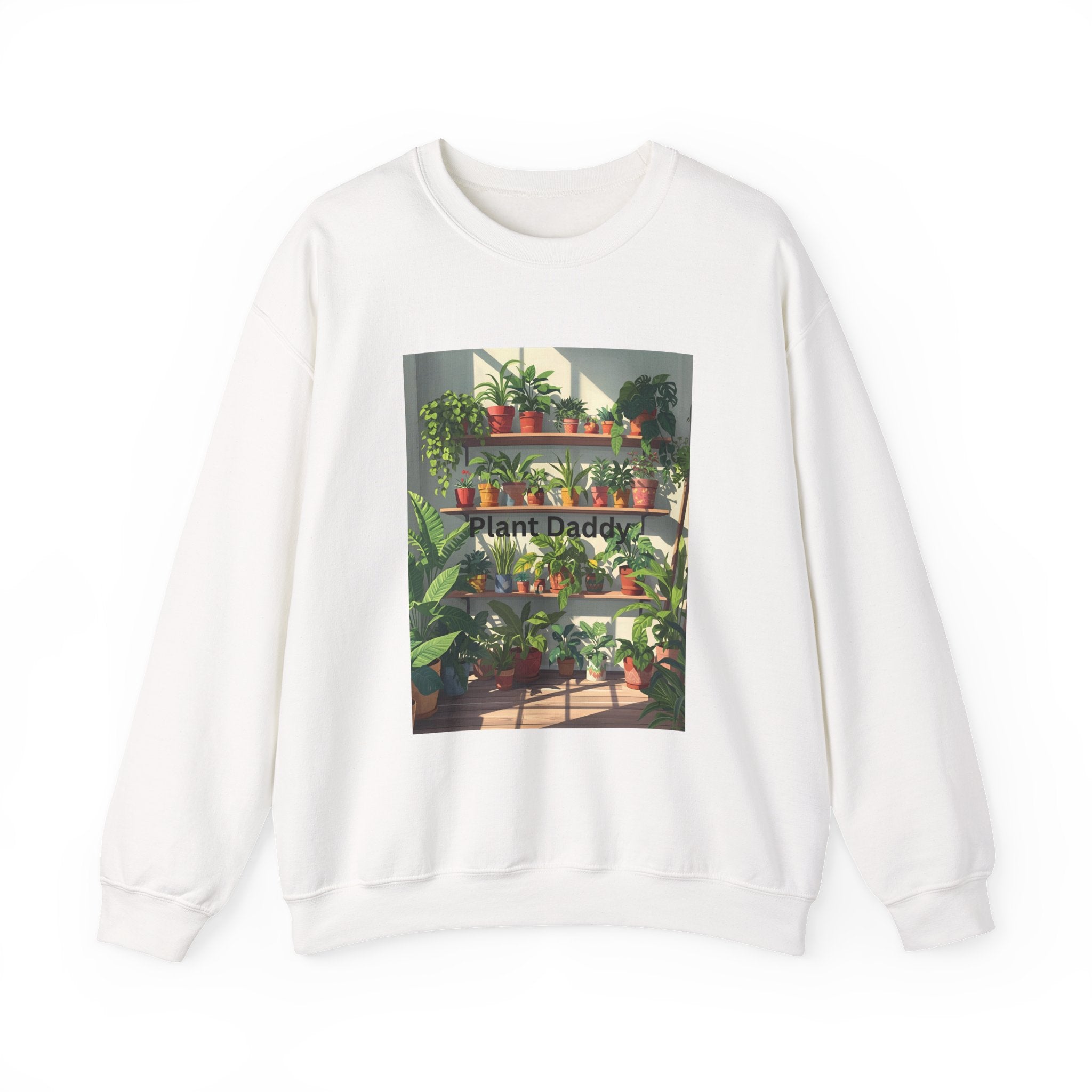 Plant Daddy Sweatshirt, Unisex Gardening Crewneck, Perfect Gift for Plant Lovers, Cozy Indoor Wear, Houseplant Enthusiast Apparel