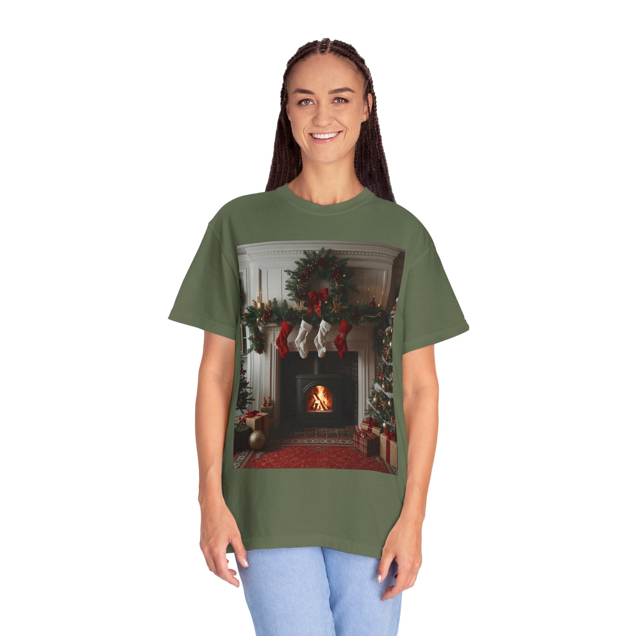 Cozy Holiday T-Shirt, Christmas Tee, Casual Winter Shirt, Family Gathering Outfit, Unisex Festive Apparel