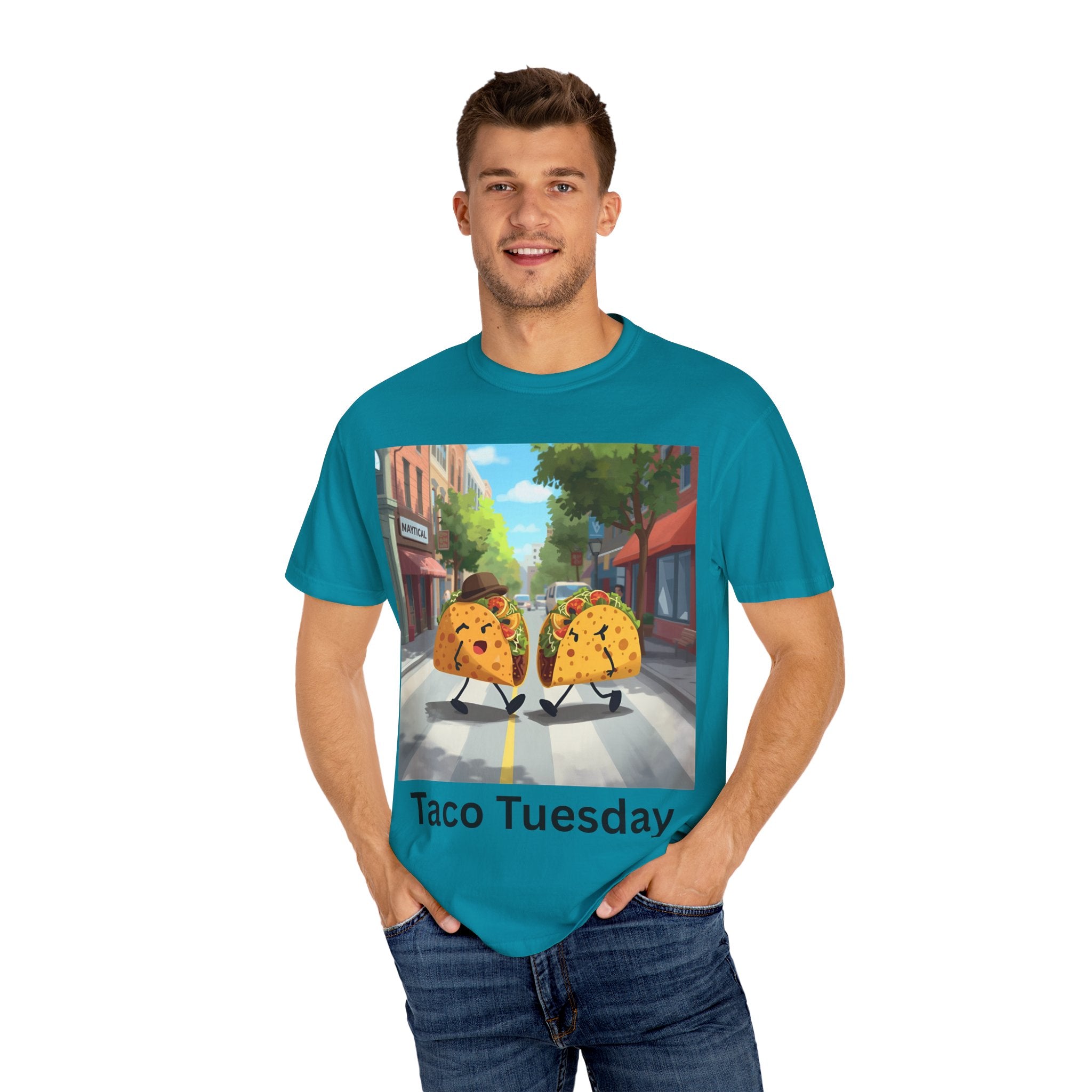 Taco Tuesday Unisex Garment-Dyed T-shirt
