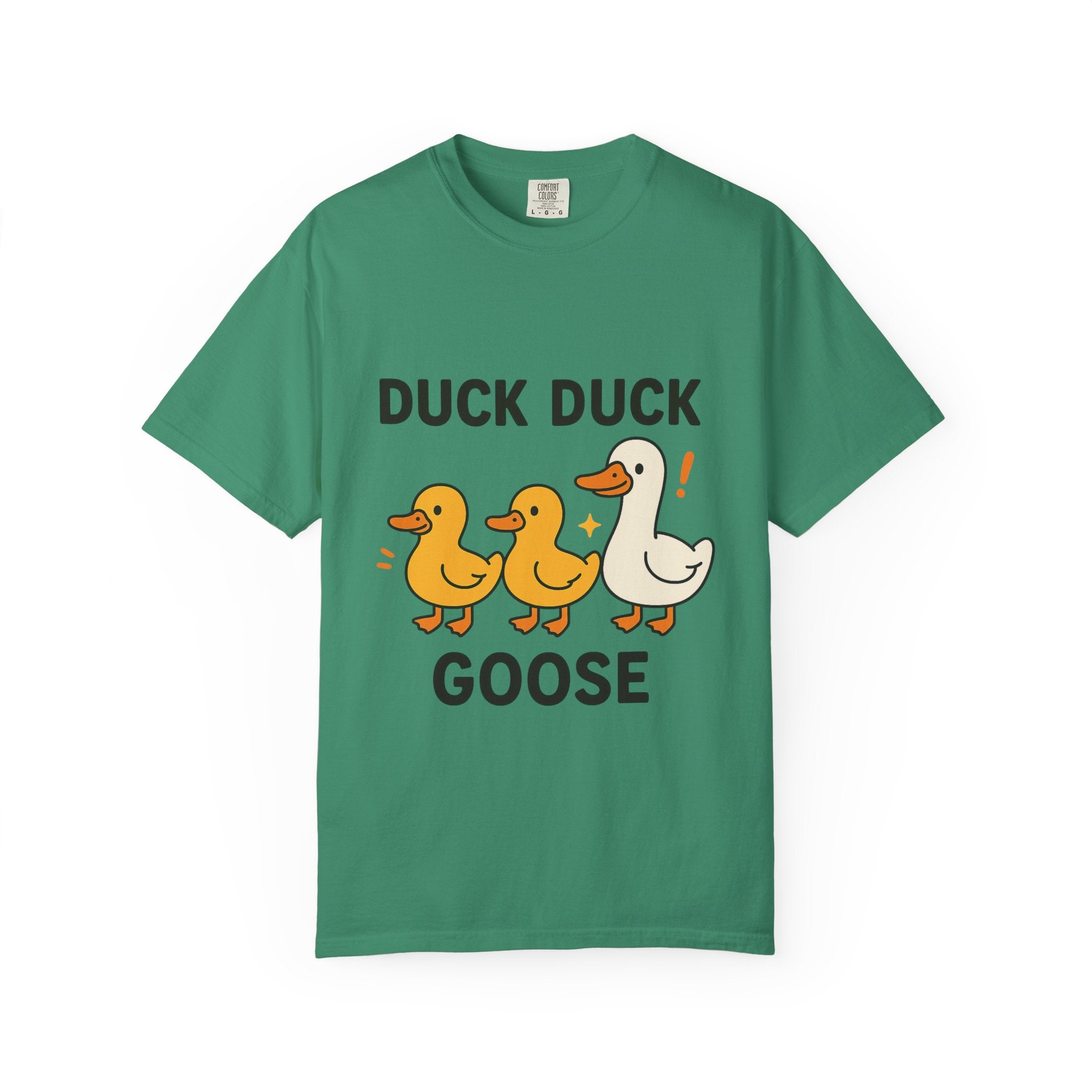 Duck Duck Goose Unisex T-Shirt, Funny Animal Shirt, Cute Gift for Kids, Family Game Night Tee, Everyday Casual Wear, Playful Graphic Top
