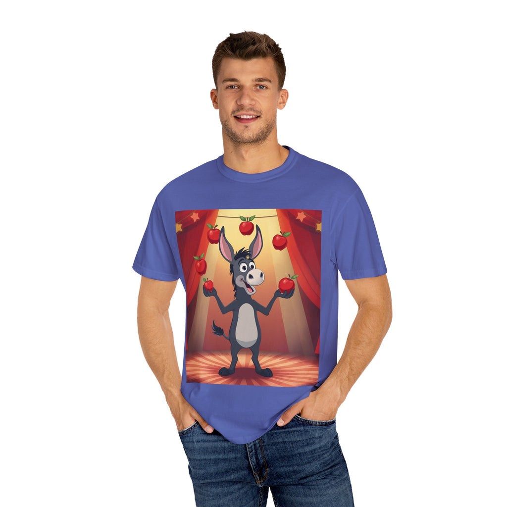Donkey Cartoon T-Shirt for Fun Lovers, Perfect for Gifts, Casual Wear, Birthday Parties, Animal Theme, Unique Style