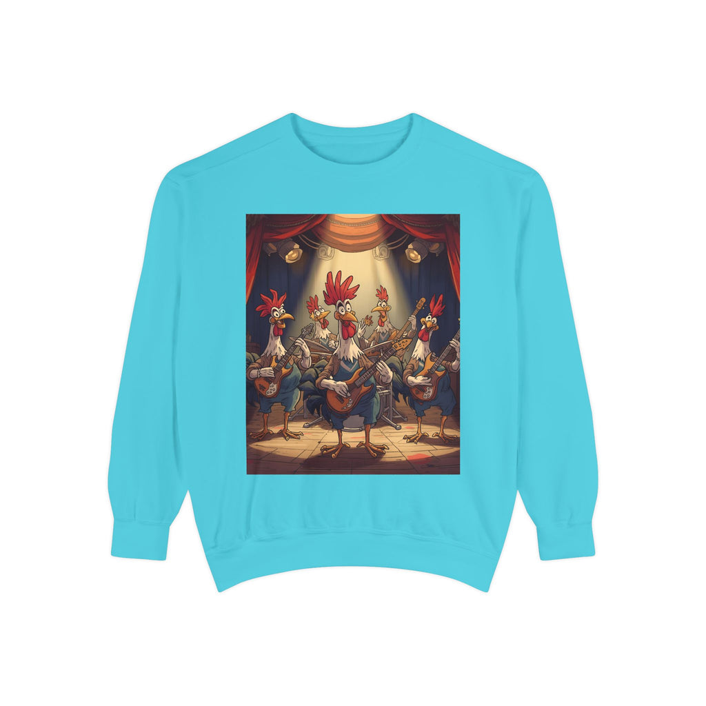 Chicken Funny Unisex Garment-Dyed Sweatshirt