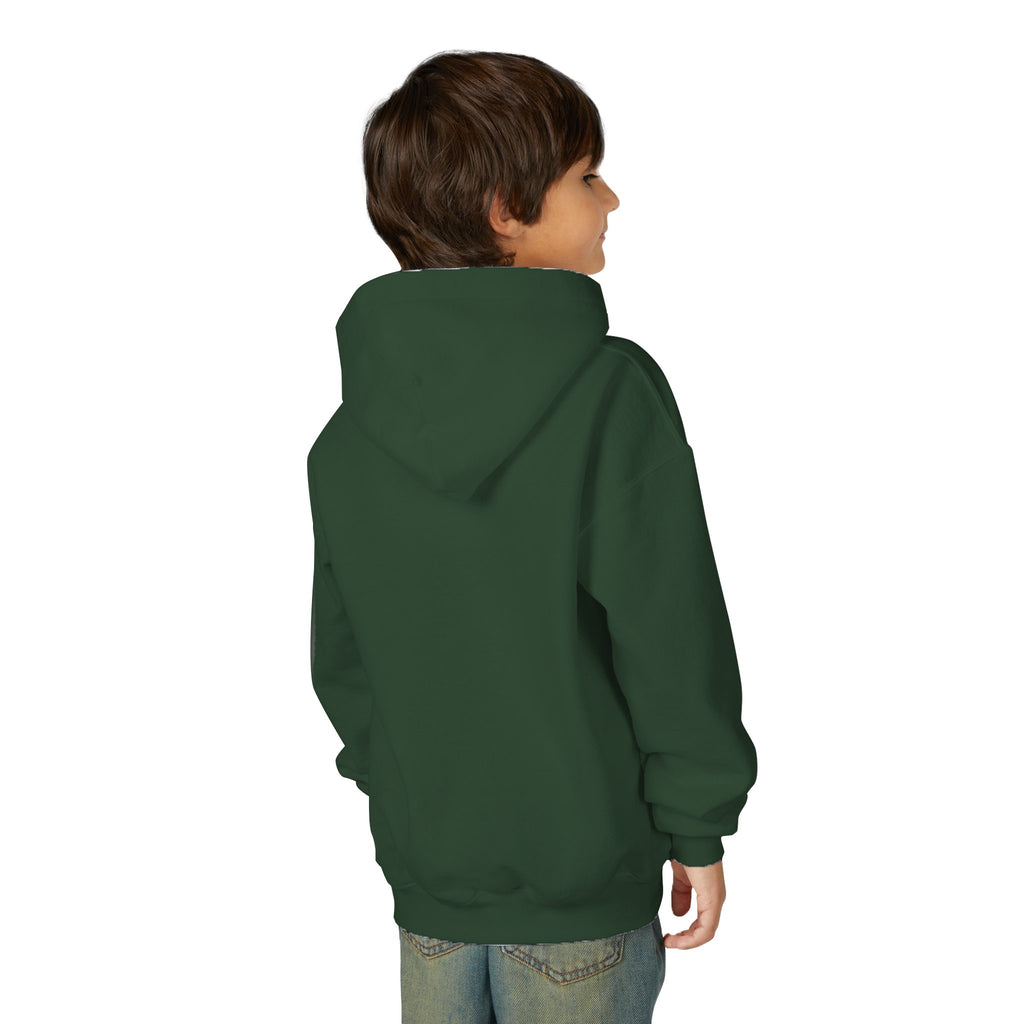 Cozy Polar Bear Christmas Hoodie, Holiday Sweatshirt for Kids, Winter Wear, Gift Idea, Cute Kids Hooded Sweatshirt