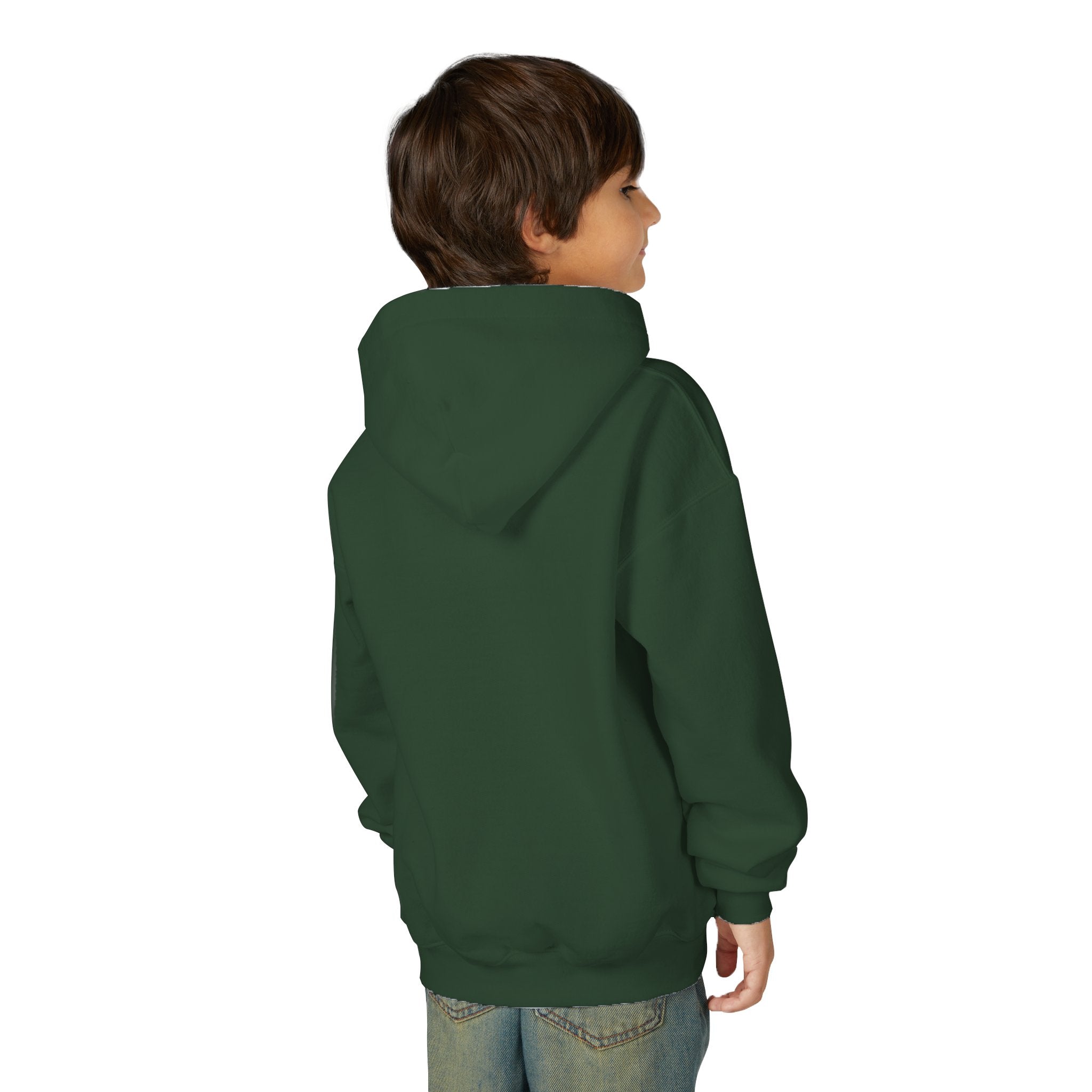 Cozy Polar Bear Christmas Hoodie, Holiday Sweatshirt for Kids, Winter Wear, Gift Idea, Cute Kids Hooded Sweatshirt