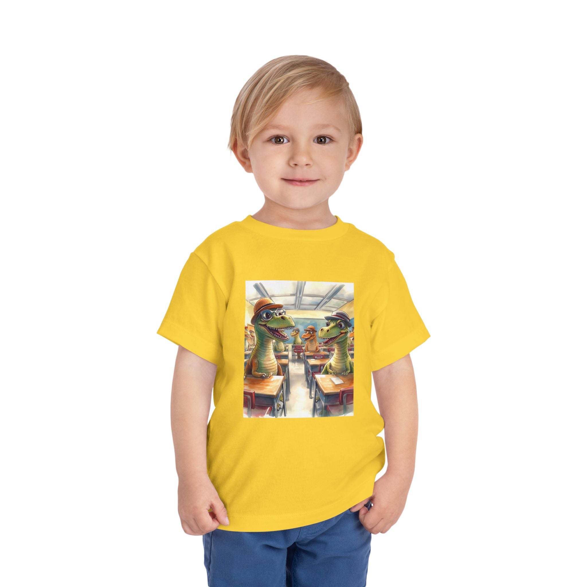 Dinosaur Classroom Toddler Tee - Fun Dino Shirt, Kids T-Shirt, Dinosaur Humor Tee, Cute Short Sleeve Top, Birthday Gift