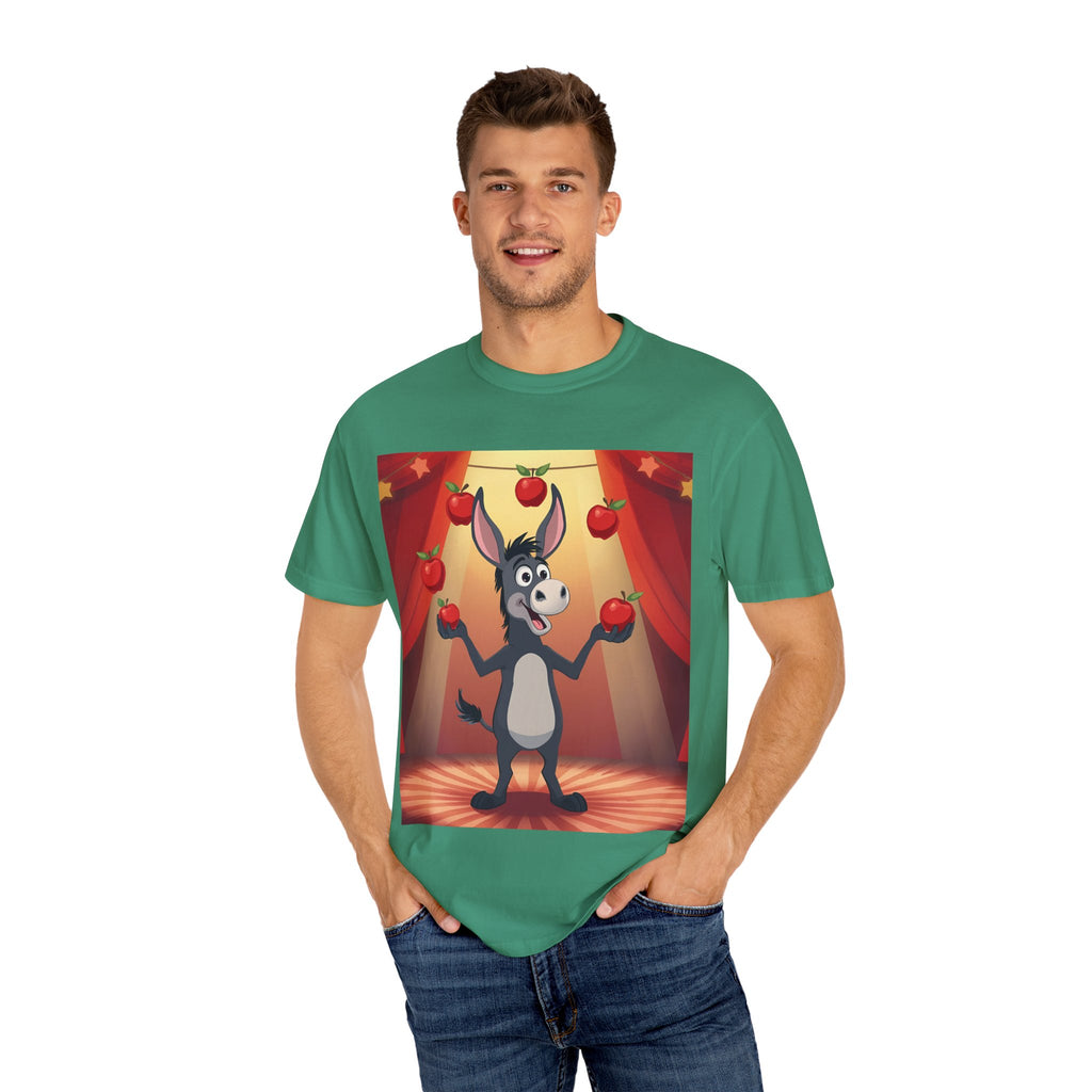 Donkey Cartoon T-Shirt for Fun Lovers, Perfect for Gifts, Casual Wear, Birthday Parties, Animal Theme, Unique Style