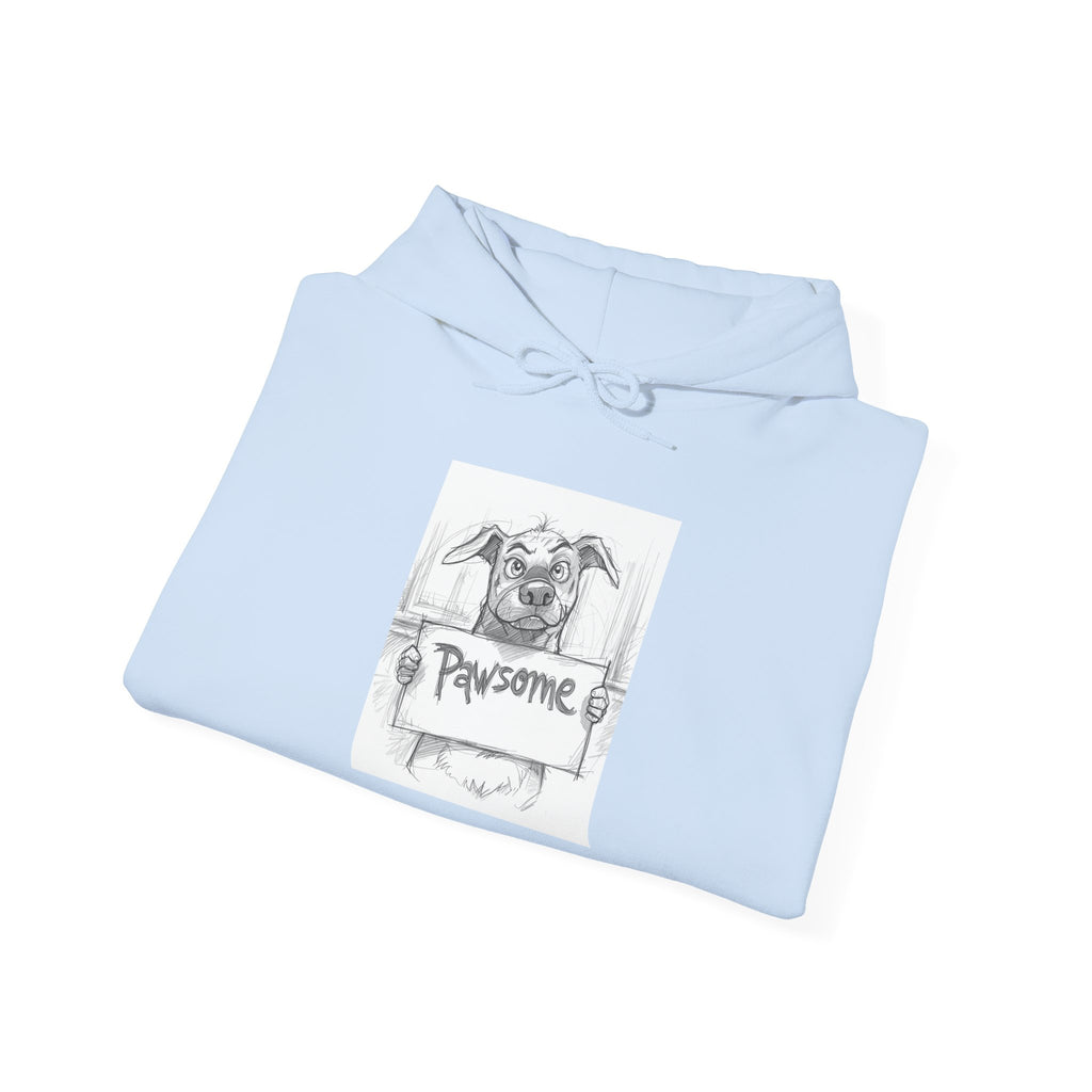 Pawsome Unisex Hoodie – Perfect for Pet Lovers, Comfortable Sweatshirt, Gift for Dog Owners, Cozy Animal Apparel, Everyday Wear