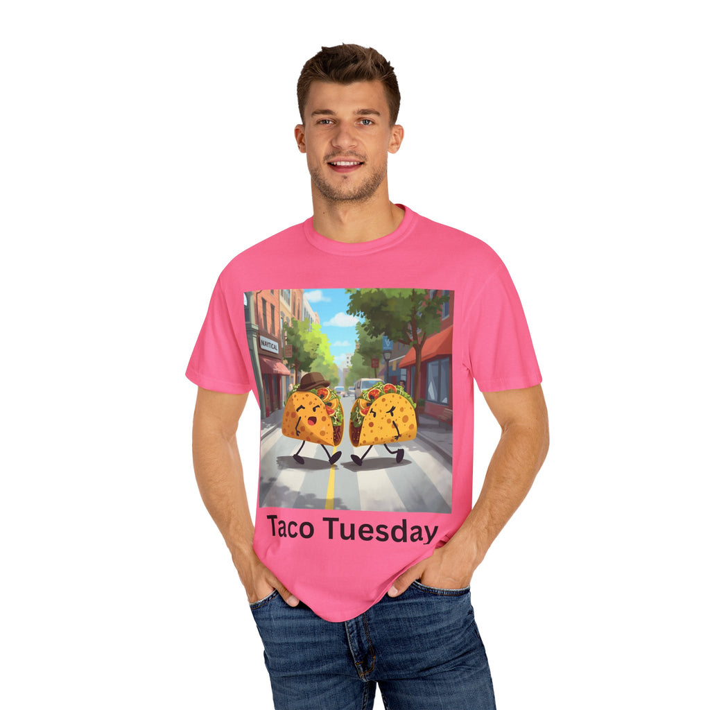 Taco Tuesday Unisex Garment-Dyed T-shirt