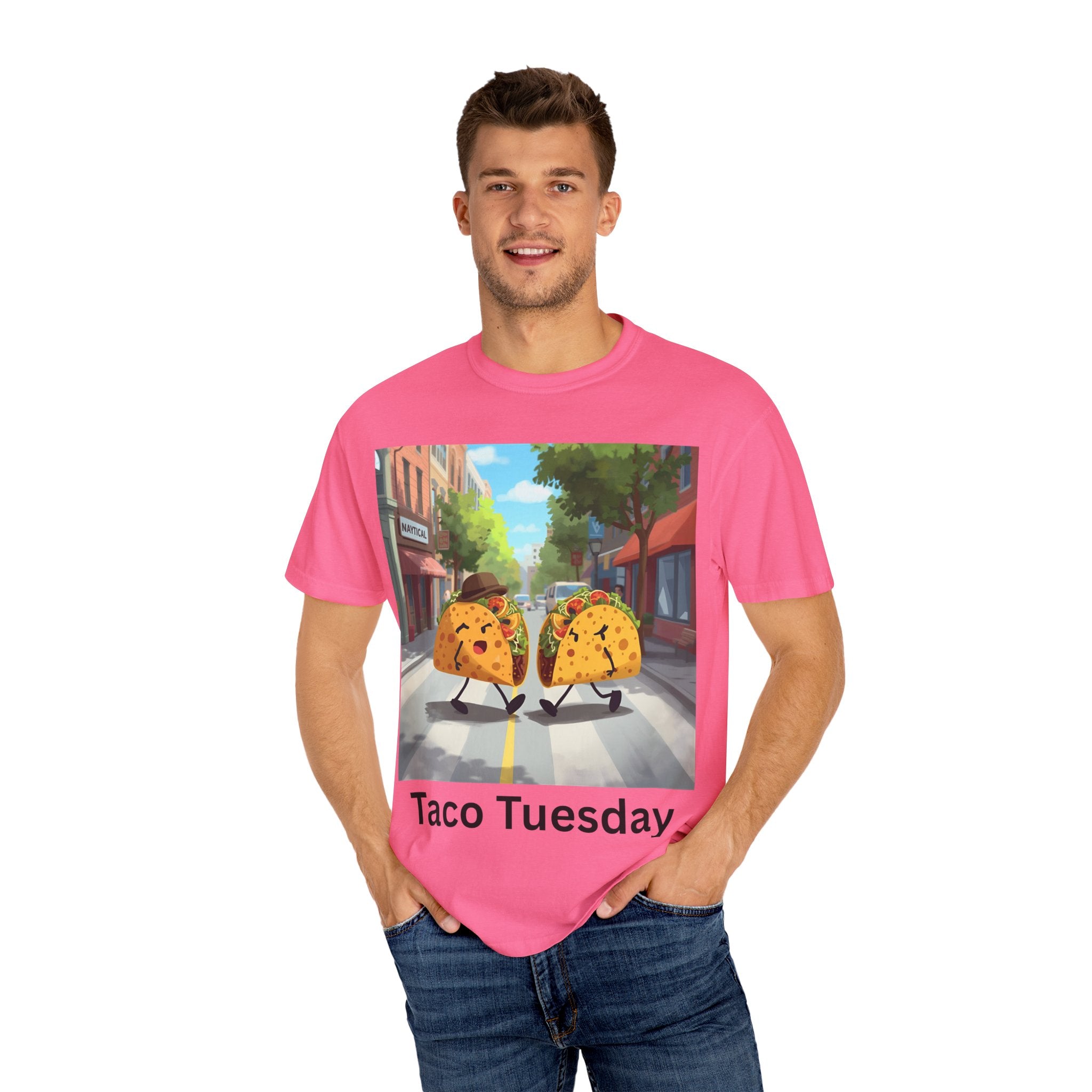 Taco Tuesday Unisex Garment-Dyed T-shirt
