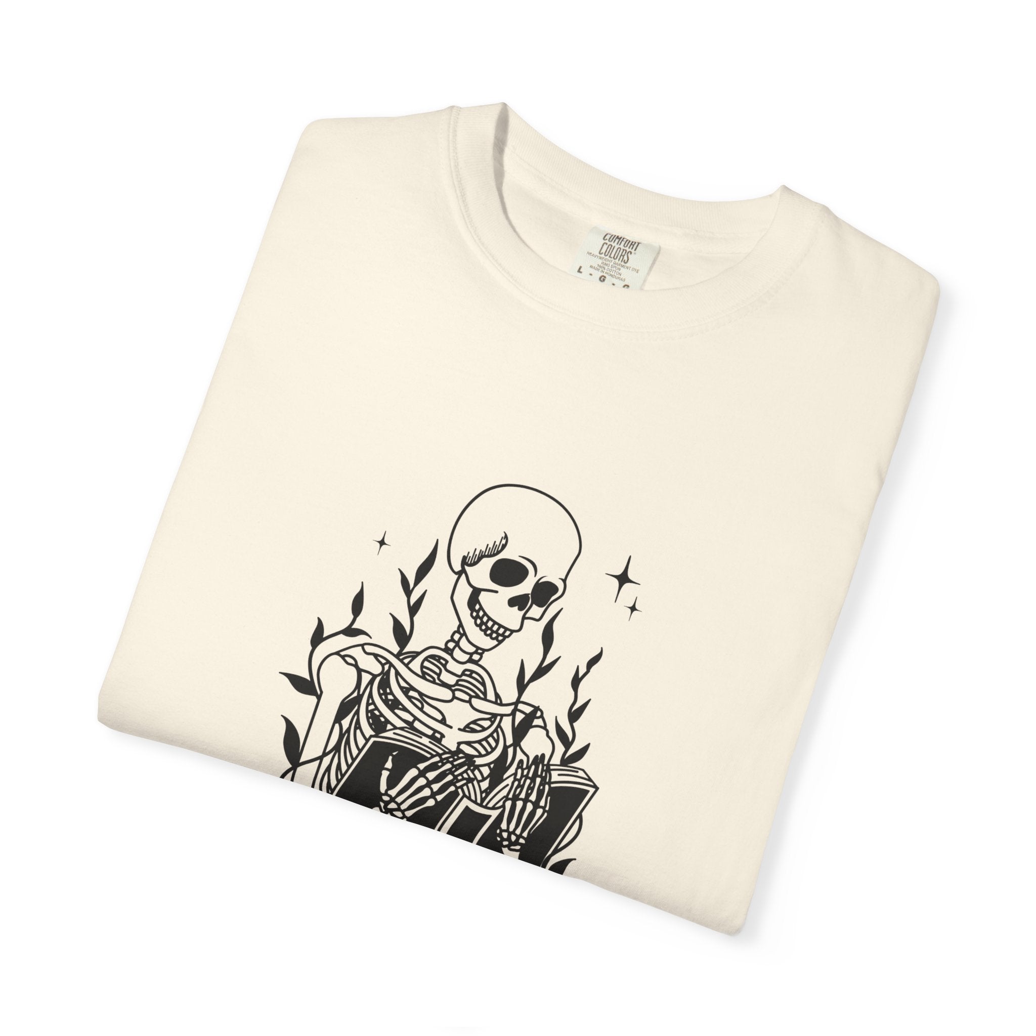 Spooky Skeleton Tee, Too Ghoul for School Shirt, Halloween T-Shirt, Unisex Graphic Tee, Fall Fashion Top, Goth Aesthetic Clothing