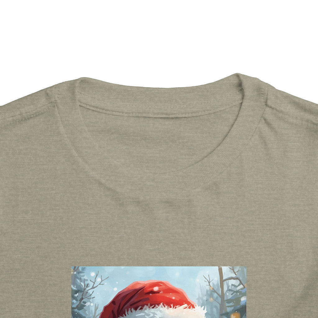 Christmas Bear Toddler Short Sleeve Tee